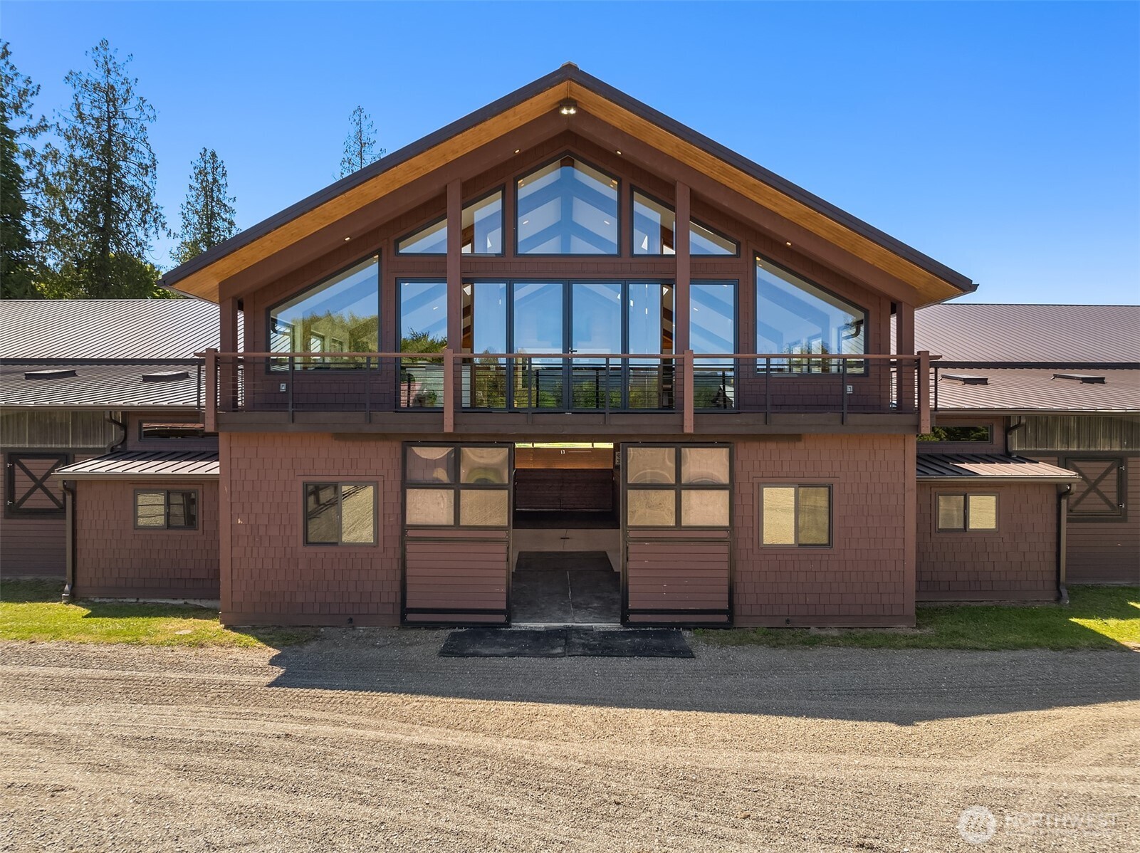 35.8 ACRE LUXURY EQUESTRIAN CENTER. Build your dream home or subdivide to create multiple lots for a luxury equestrian lifestyle. An incredible Event location for spectacular parties or beautiful weddings. Sited above the valley floor this property offers 360 degree views which take in glorious Mt. Si & North Cascades. 2 sets of Nanawall doors open the 2nd floor luxury appointed viewing area to the indoor arena & also East to watch the sun rise. The 200'X80'(approx) indoor arena offers high tech Pinnacle Footing, no dust no watering necessary. 24 indoor stalls & 14 outdoor paddocks. Sonos sound system. All designed to create epic Entertainment & Memories. Located near Redmond, Sammamish & I-90 this Dream Opportunity Awaits Your Creativity.