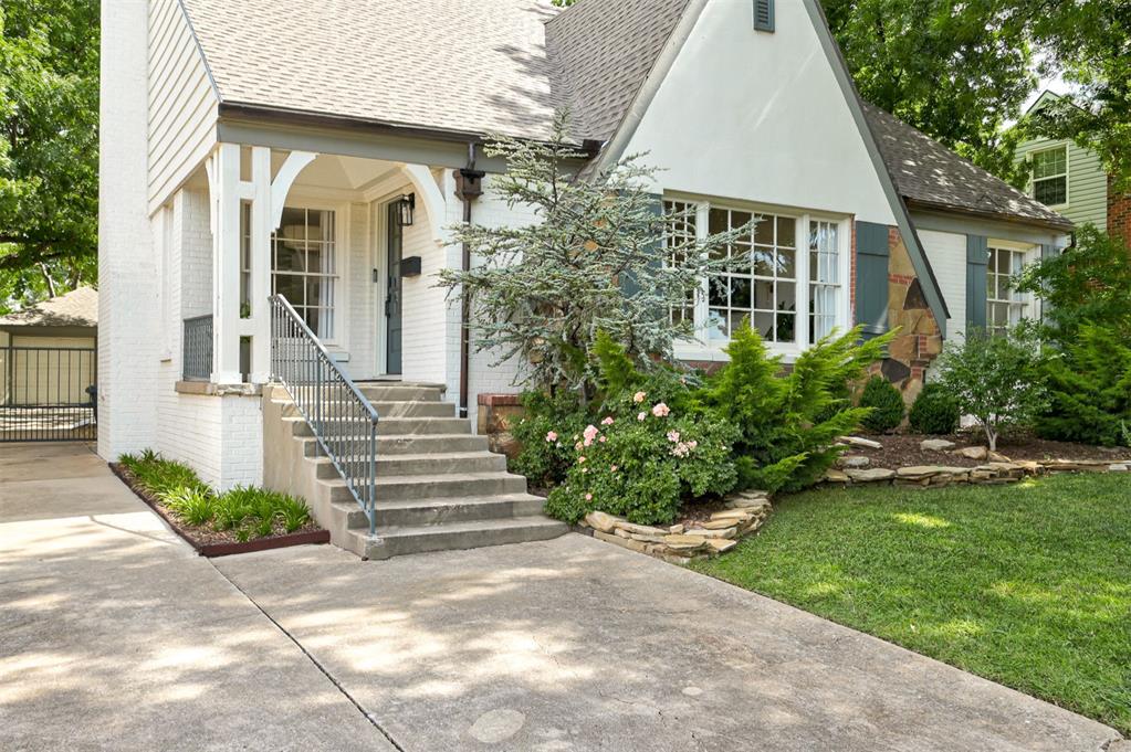 New price! Every inch of this Nichols Hills home has been transformed while preserving the character that makes these homes so special. Tucked beneath mature trees, the classic exterior is full of charm, but it’s what’s inside that will surprise you. Step through the front door to soaring vaulted ceilings, refinished original hardwood floors, smooth walls and ceilings, and a level of design that’s rarely done this well. The completely remodeled kitchen features quartz countertops, Frigidaire appliances, a farm sink, under-cabinet and indirect accent lighting, a built-in desk overlooking the backyard, and custom cabinetry extending to the ceiling. The main living area is bright, open, and filled with natural light, while the second living area is a true showpiece, centered around a dramatic floor-to-ceiling travertine fireplace. French doors off the dining room open to the deck, creating an easy flow for entertaining. The bathroom was completely rebuilt with a gorgeous walk-in tile shower, and the primary bedroom features a custom closet system with built-ins. Major updates include new copper plumbing, an encapsulated crawl space with a drain, sump pump, and dehumidifier, updated landscaping, and a detached two-car garage behind a gated drive. Every update was done with exceptional attention to detail, creating a home that feels as timeless as it is sophisticated. Central location close to the best restaurants, shopping, Whole Foods, Trader Joes, and easy highway access, plus, Nichols Hills is the most beautiful neighborhood in OKC to walk, jog or bike. Call today.