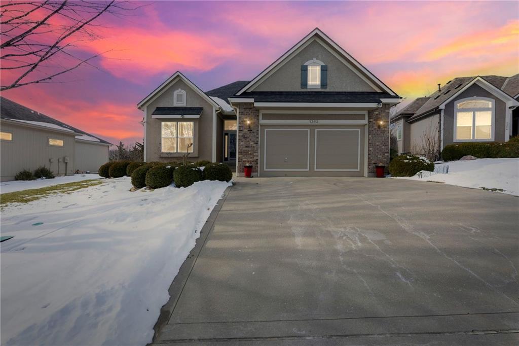 Back on the Market through no fault of the sellers! Well-maintained ranch in Westbrook Villas at Creekmoor offering convenient main-level living with kitchen, living area, bedrooms, laundry, and garage access all on the first floor. Open layout provides functional flow between primary spaces. The partially finished lower level includes a recreation room plus additional framed space stubbed for a future bath and bedrooms, allowing flexible expansion over time. Recent updates include a new roof, updated HVAC, and added foam insulation in the attic and basement. Screened porch overlooks a private, maintained lot. Creekmoor POA provides lawn care, snow removal, and access to clubhouse, pool, golf course, tennis courts, trails, and lake with boat dock. Inspection report available upon request, as well as list of items addressed. Seller agreed to give buyer $600 appliance credit.