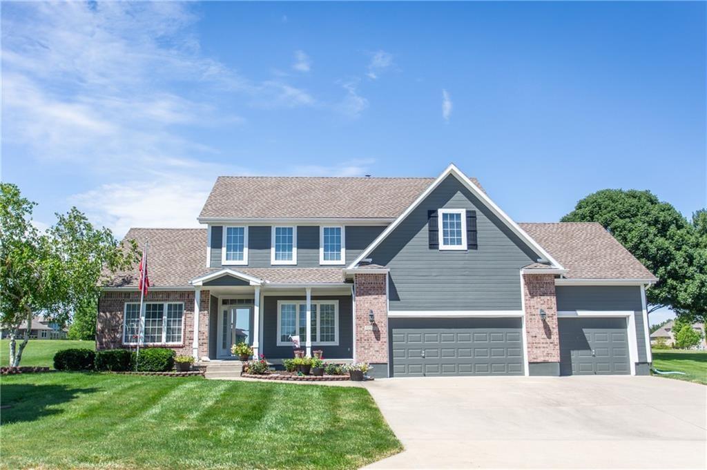 Welcome to one of the Lees Summit's most amenity-rich lake communities.Enjoy beautiful lake views and full lake privileges, including ramp access for boating, fishing, skiing, and jet skiing. Residents can fish anywhere along the common ground, making it easy to enjoy the outdoors. This home also backs to peaceful green space, offering added privacy and scenic surroundings.The community is built for connection and recreation, featuring multiple walking trails and sidewalks, two playgrounds, and a swimming pool with a kids area. Enjoy year-round events, access to two rentable clubhouses for parties or gatherings, and an incredible commercial-grade Fourth of July fireworks display.Inside, you’ll find fresh paint throughout and a beautifully fully remodeled kitchen (2025) with new appliances, countertops, cabinets, and flooring. Major updates in 2026 include a new water heater, sump pump, toilets, and updated plumbing, offering peace of mind. The roof and HVAC have plenty of life left.The layout offers convenient main-level living with a primary bedroom and bathroom on the main floor, plus an extended garage for extra storage or workspace. The unfinished basement provides endless potential to expand and make it your own.This home delivers the perfect blend of updated features, functional space, and an unbeatable lake lifestyle.
