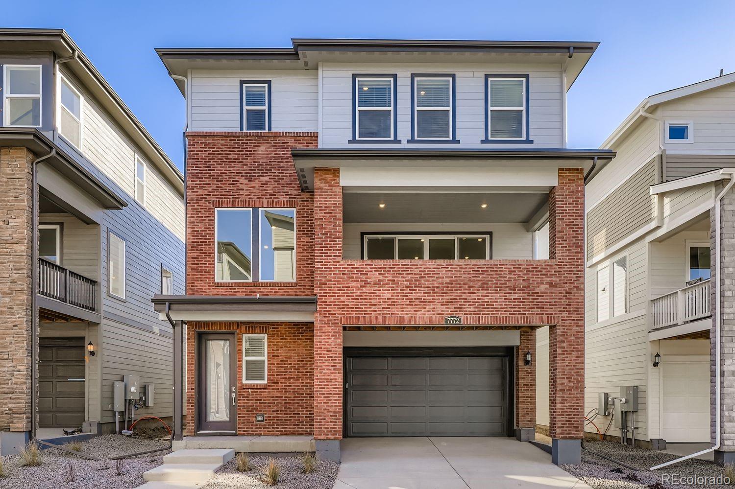 *Available with rates as low as 3.75 % when using builder’s preferred lender – terms and conditions apply – ask for details****Contact builder today about Special Financing for this home - terms and conditions apply**Move In Ready NOW!Located in the brand new Vermilion community this beautiful Canyon 3-story features 4 beds (3 upper / 1 lower),  3.5 baths, great room, kitchen, tech space/office, 2.5 car garage and crawlspace. Gorgeous finishes and upgrades throughout including luxury vinyl plank flooring, stainless steel appliances, low maintenance backyard space and more. The builder provides the latest in energy efficiency and state of the art technology with several fabulous floorplans to choose from. Energy efficiency, and technology/connectivity seamlessly blended with luxury to make your new house a home. Vermilion Creek offers single family homes for every lifestyle. Close to dining, shopping, entertainment and other amenities. Photos are model only and subject to change. Association fee subject to change. Photos and the Matterport 3D tour are of a model home and are provided for illustrative purposes only. Features, finishes, and layout may vary and are subject to change. Washer, dryer, whole home blinds, privacy fencing included with this home.  Enjoy easy access to Tagawa Gardens and the Cherry Creek Trails right outside your neighborhood.