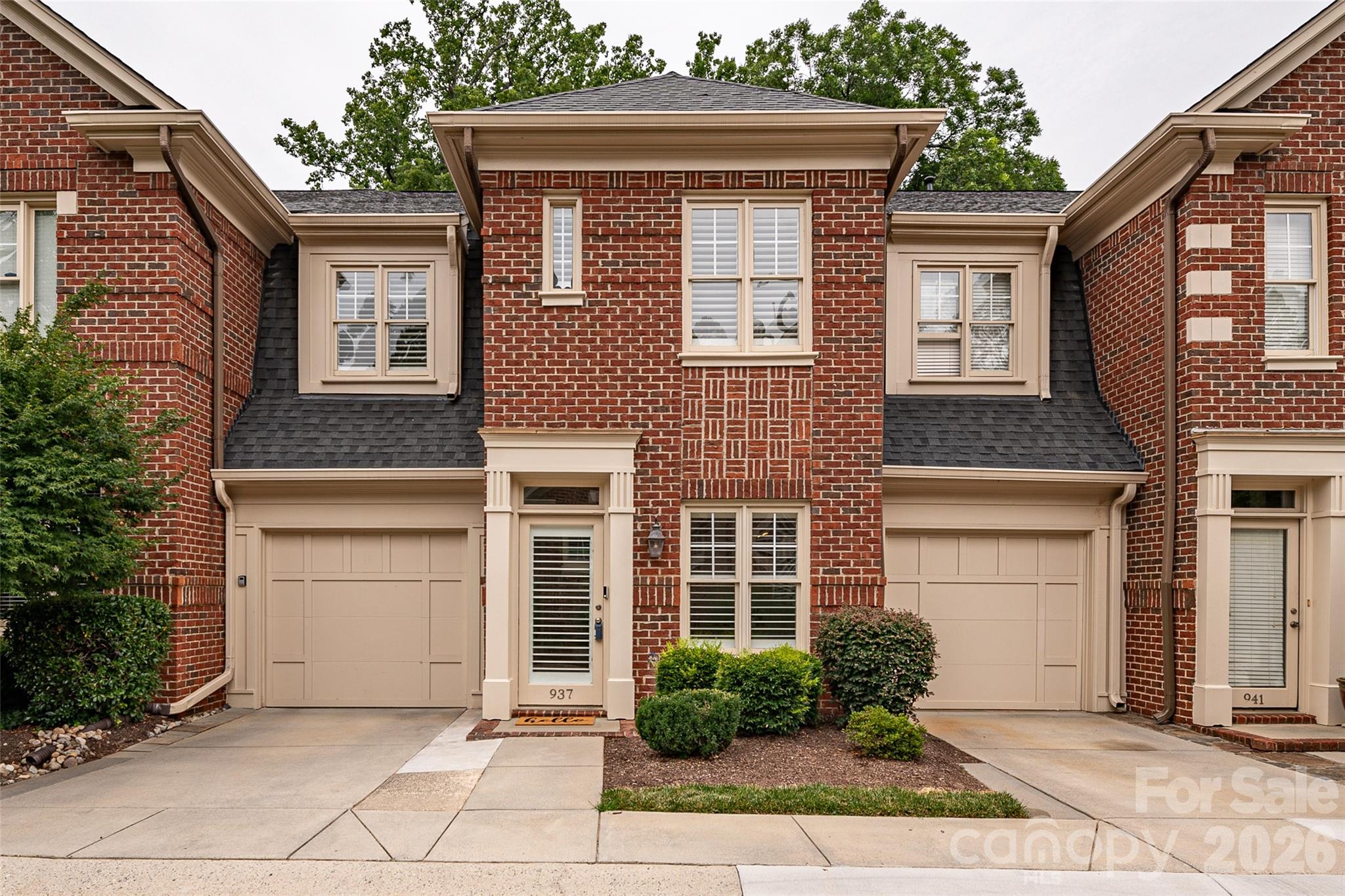 This beautifully updated three-bedroom, two-and-a-half-bath, one-car garage home is conveniently located near everything you want and need. You can walk to shops, grocery stores, dining, the greenway, Freedom Park, and centrally located to Uptown, Southend, and Southpark.As you step inside, you’ll be captivated by the stunning white oak engineered hardwood floors that grace the main and upper levels. The kitchen opens up to the great room and has been updated with sleek 42-inch cabinets,  a redesigned kitchen island with seating, granite countertops, tile backsplash, and under-cabinet lighting.  Upstairs, you’ll find the primary suite, complete with dual closets, dual sinks, and a spacious shower. Two additional bedrooms and a laundry closet round out the second-floor living area.   The back courtyard is fenced and features new decking, offering privacy with a mature tree line. Just out the front door, you’ll find a community pool.  The HVAC system was installed in 2026 for a comfortable and energy-efficient living environment.  Showings begin Friday June 19