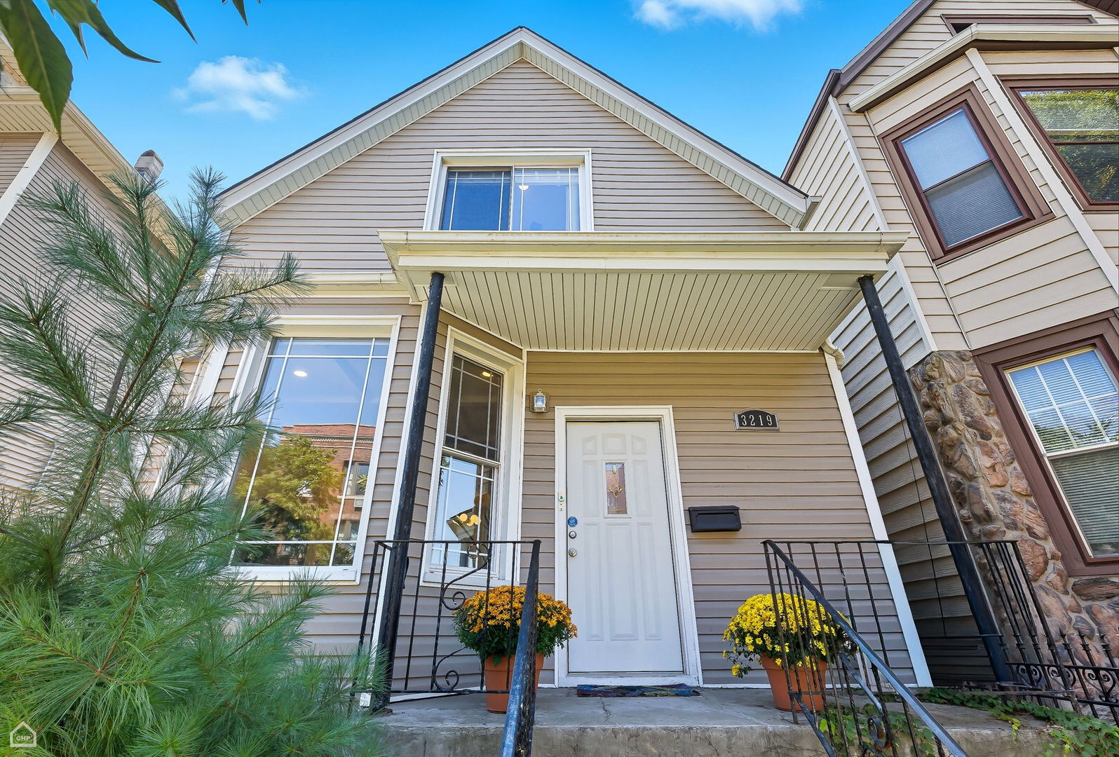 A true gem in Logan Square! This rarely available single-family home was fully gut-rehabbed in 2012 and further enhanced with thoughtful updates in 2021. Designed with style and care, it offers the perfect blend of comfort and function. The main level features a spacious living and dining area, flexible office or fourth bedroom, full bath, and a chef's kitchen with a large eat-in space, center island, Dry bar and direct access to the expansive yard. Upstairs, you'll find three generously sized bedrooms and a luxurious bath with double vanity, soaking tub, and separate shower. The lower level boasts a huge recreation room, full bath, and abundant storage. Fine details throughout include hardwood floors, coffered ceilings, granite counters, stainless steel appliances, natural stone tile, and custom millwork. Outdoor living is complete with a large deck off the kitchen, a balcony, a true yard, and a two-car garage. This home is as rare as it is spectacular-don't miss it!