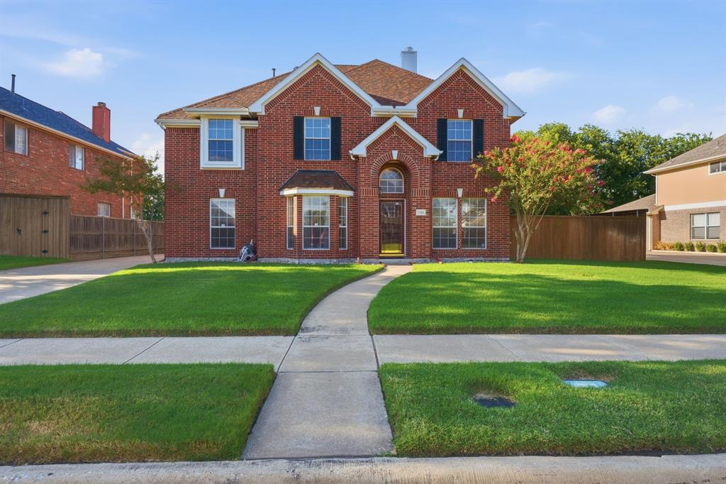 Welcome to this well-maintained 5-bedroom, 2.5-bath home offering approximately 2,918 square feet of living space on a spacious 9,171-square-foot interior lot in the heart of Allen.The functional floor plan features a private study with French doors, built-in bookshelves, and a closet, making it ideal as a home office, library, study, or flexible-use room. Formal living and dining rooms provide additional space for entertaining, while the kitchen features a center island, pantry, breakfast area, and updated porcelain tile that opens to the spacious family room with a cozy fireplace.Upstairs, you’ll appreciate the newly updated flooring throughout the second level and staircase, along with updated porcelain tile flooring in the kitchen and bathrooms. The spacious primary suite includes a private sitting area, perfect for reading, studying, working from home, or simply relaxing. The primary bathroom features dual vanities, a soaking tub, a separate shower, and walk-in closet. Three additional bedrooms and a spacious game room provide plenty of room for family, guests, hobbies, or entertainment.Step outside to a generous backyard with plenty of shade and space for outdoor living, gardening, play, or future customization.Located in the highly acclaimed Allen ISD and zoned to Allen High School, this home is just minutes from Allen Premium Outlets, Watters Creek, parks, shopping, dining, and major highways. Exciting developments coming soon to the area include Sloan Corners and the Kalahari Resort, adding even more shopping, dining, entertainment, and recreational opportunities to this thriving community.Don’t miss this opportunity to own a spacious home in one of Allen’s most desirable communities.