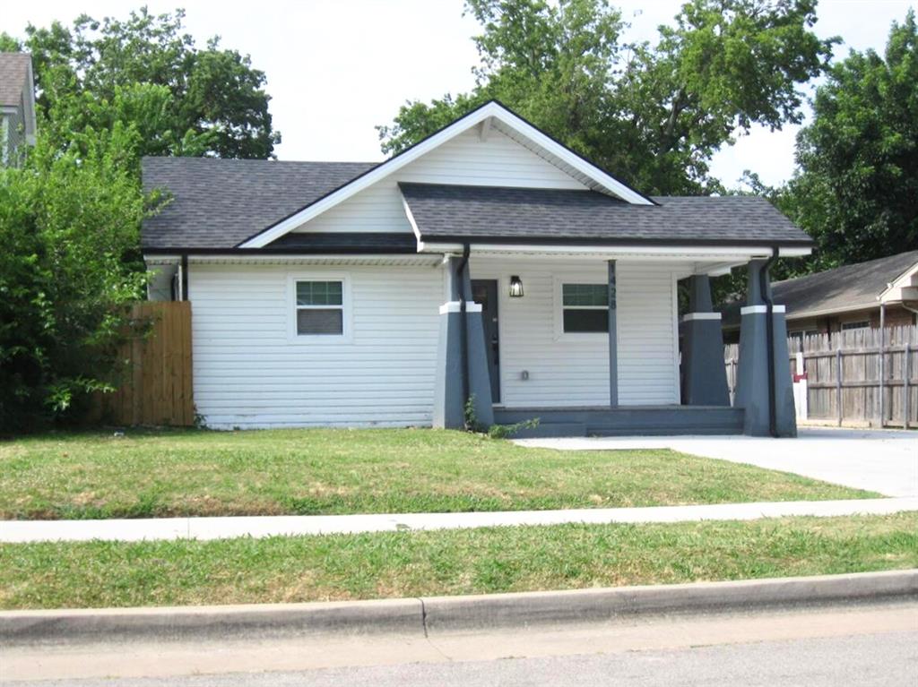 Completely refreshed and move-in ready condition in the heart of Military Park! This super cute 3-bedroom home blends classic charm with modern updates and sits on a spacious lot with a large newer driveway offering plenty of off-street parking.Inside, you’ll find updated finishes throughout, fresh paint, modern flooring, and an open, inviting living space centered around a charming fireplace. The kitchen has been updated and flows easily into the dining area, creating a comfortable layout for everyday living or entertaining. The bathroom has also been refreshed, giving the home a clean, updated feel from front to back.Major improvements over the years include updated roofing and mechanical systems, providing peace of mind for the next owner. The oversized lot offers room to expand, garden, or simply enjoy the outdoor space.Located just minutes from the Plaza District, Midtown, Downtown OKC, and all the energy along Classen, this home delivers character, convenience, and value at an attractive price point.Don’t miss this opportunity to own an updated home in one of OKC’s most desirable central neighborhoods.