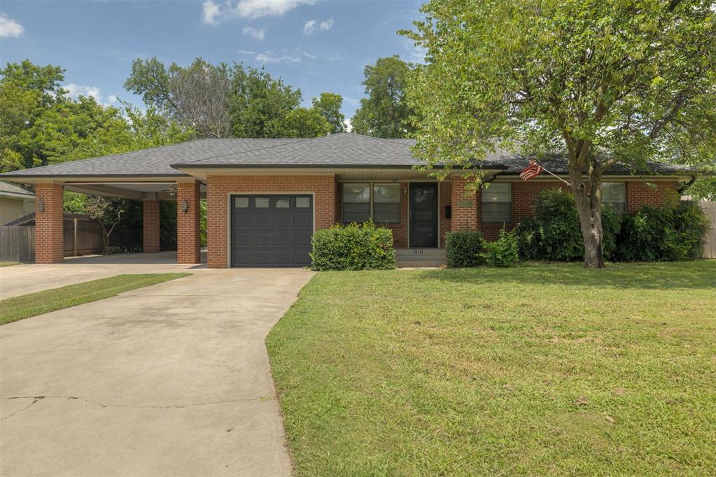 Virtual 3D walk through tour available to view! 
Imagine stepping into a property that offers not one, but two beautifully renovated homes, perfectly positioned just minutes from campus. This isn't just a home; it's a coveted, impossible-to-find opportunity that caters to a multitude of needs, whether you're seeking a smart investment property, a primary residence with significant rental income potential, or a versatile setup with an on-site MIL suite.
The main Home (1516 sq ft) contains 3 bedrooms + 2 bathrooms + 2 living areas with potential for one area to become a true primary suite if desired. Original hardwood floors can be found throughout the Home bringing in the character you've been looking for along with upgraded amenities from the freshly remodeled Kitchen to the 2 new bathrooms. Private backyard space can be found just off the second living with great space for outdoor enjoyment. There is converted garage space that still contains storage space as well as your laundry room with additonal storage space + sink. Just across the driveway you'll find the back cottage that is perfectly suited as a 1 bedroom Home with the most functional set up one could wish for. The living and Kitchen space is very open and spacious allowing for multiple ways to set up your space & potentially provide extra sleeping arrangements.  The Kitchen is equipped with all the appliances you'd need as well as in unit laundry. The bedroom is spacious in size with en suite bathroom. There is ample room for parking in the driveway & covered parking space for 2 cars as well as a garage door that comes down for privacy in the covered parking area. 
This unique property truly offers the best of both worlds: historic charm updated for modern living, combined with incredible flexibility and income potential in an amazing location. Come experience the possibilities for yourself!