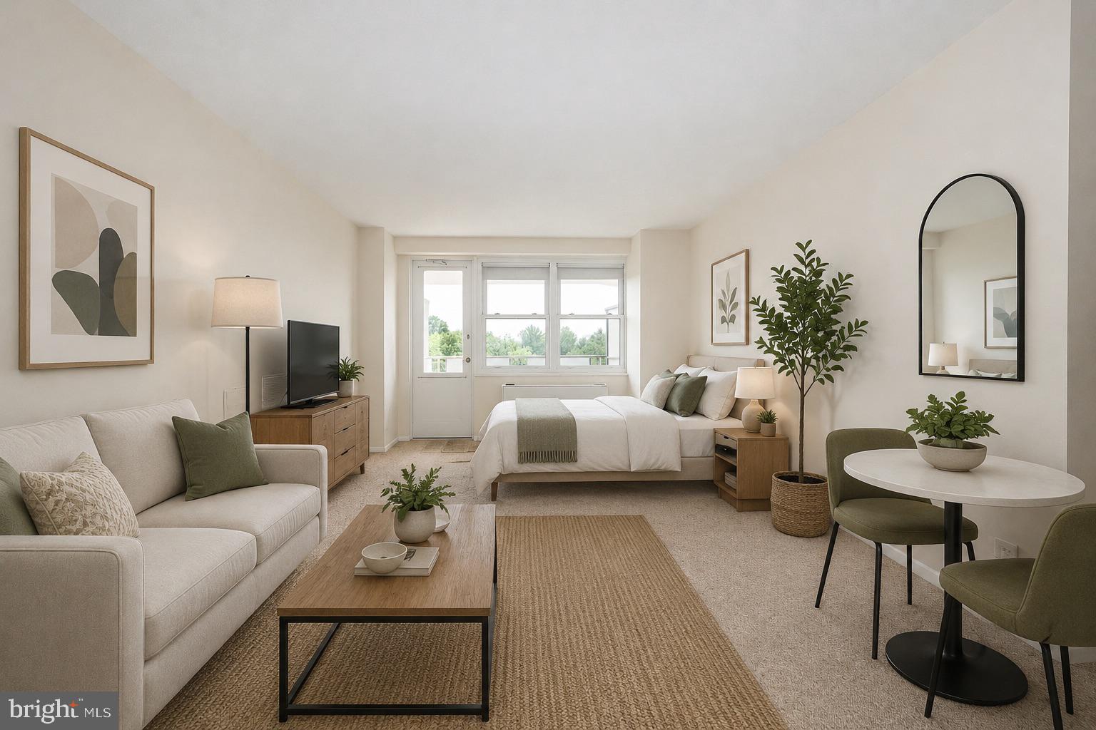 Welcome to Unit 7-O at The Tower at Oak Hill, a beautifully updated studio condominium offering comfortable, low-maintenance living in a prime Main Line location. This bright and inviting 560-square-foot residence features an open layout with a private balcony, perfect for enjoying your morning coffee or unwinding at the end of the day. The updated kitchen is appointed with white cabinetry, subway tile backsplash, quartz countertops, and stainless steel appliances. A full bathroom with tub, abundant closet space, and excellent storage options add to the home's functionality and appeal. Residents of The Tower at Oak Hill enjoy a grand and welcoming lobby with 24-hour doorman service, a well-equipped fitness center, and a beautiful outdoor pool with spacious lounging areas for summertime relaxation. Ideally located in the award-winning Lower Merion School District, this home offers easy access to Center City Philadelphia, major highways, shopping, dining, and recreation. Commuters will appreciate the convenience of the SEPTA Route 121 bus stopping directly at the building entrance. Whether you're looking for your first home or an easy-care lifestyle, Unit 7-O is a wonderful opportunity to enjoy all that Oak Hill has to offer.