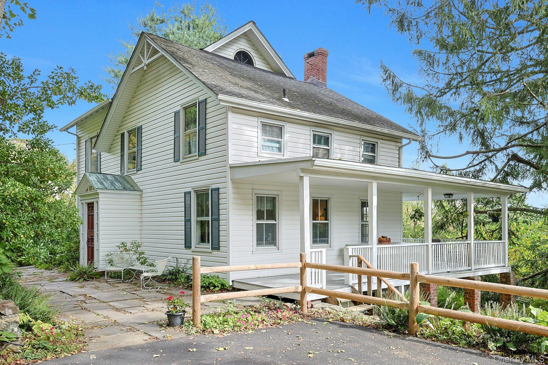 Welcome home to this enchanting 1800s Colonial Farmhouse, brimming with historic charm and timeless period details.
Set on a picturesque half-acre in the highly sought-after Pleasantville School District, this 3-bedroom gem radiates classic character and warmth.

From wide plank floors and custom built-ins, every corner of this home tells a story. Start your mornings in the cozy breakfast room, or unwind on the inviting wraparound porch, overlooking lush perennial gardens and treetop views of the village. The backyard is a gardener’s oasis with a fenced veggie garden, sun and shade gardens, plus a lush grassy spot perfect for relaxing or gathering.

Enjoy direct access to Roselle Park, a local favorite, and take advantage of an unbeatable location—just a 8-minute walk to the train and 15 minutes to the schools. You have shops, restaurants, Jacob Burns Film Center, the famers market and everything Pleasantville has to offer at your fingertips. This home truly offers the perfect blend of tranquility and convenience. Additionally, you will find biking trails at Graham Hills Park, The North County Trailway and one of the many trailheads for the expansive Rockefeller State Park Preserve.

Don’t miss the opportunity to own a piece of history in one of Westchester’s most desirable communities.