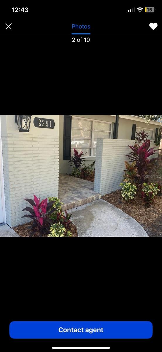 Completely remodeled!! Highly desired Morningside community house in Clearwater in a great location. About 20 minutes to the beach and 20 min to the airports. Close to groceries and pharmacies.
Beautiful 3 bedrooms, 2 bathrooms, 2 car garage. Remodeled kitchen with granite counter tops, beautiful back splash and stainless steel appliances. Tile and LVP flooring through out the house, beautiful remodeled bathrooms, new interior and exterior paint.  Split Floor plan with 2 bedrooms and 1 bath on one side of the house and the master bedroom and bathroom on the other side, cozy patio. New club house just minutes walking. Home is turn key and in a NON flood zone