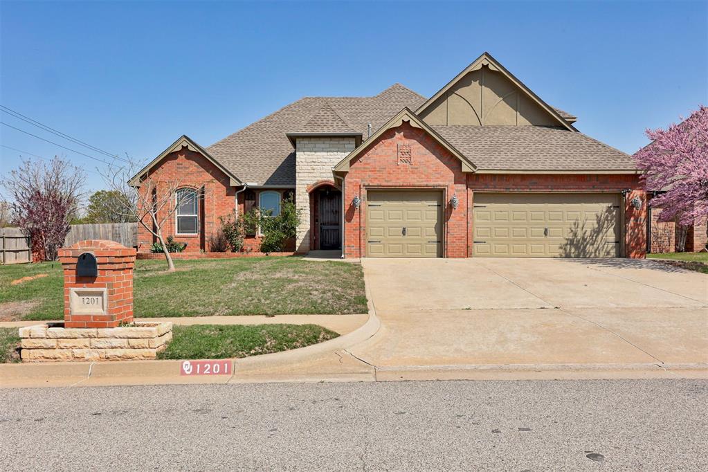 SELLER OFFERING $5,000 TOWARDS BUYER'S CLOSING COSTS WITH STRONG OFFER! Spacious, well-maintained, and perfectly located — this Norman gem has it all! With 3 bedrooms, 2.5 bathrooms, a study/office, two living areas, an upstairs bonus room, 8 ft privacy fence, pergola, inground storm shelter and a 3-car garage, there’s room for everyone and everything. Sitting on a corner lot just minutes from OU and with quick highway access, it’s perfect for anyone wanting space, convenience, and a great location. Come check it out! Buyer to verify all info
