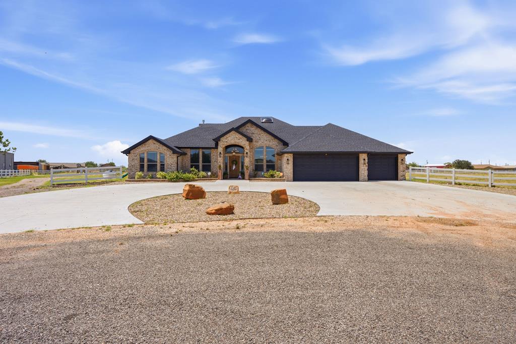 GORGEOUS 4 BED/3 BATH HOME ON OVER 5 ACRES! GRAND ENTRY OPENS TO FORMAL DINING AND A SEPARATE OFFICE. DESIGNER-INSPIRED FRESH PAINT AND STYLISH TOUCHES THROUGHOUT. STUNNING GOURMET KITCHEN FEATURES A GAS COOKTOP AND DOUBLE OVENS. VERSATILE BONUS ROOM OFF THE LIVING AREA LEADS TO THE BACK PATIO—PERFECT FOR A READING ROOM OR PLAY SPACE. SEQUESTERED GUEST ROOM WITH HALL BATH PLUS A MASSIVE PRIMARY SUITE WITH WALK-IN SHOWER AND JETTED TUB. PRIVATE FENCED BACKYARD OFFERS A HUGE COVERED PORCH, LUSH LANDSCAPING (2 WATER WELLS) AND A 40'X30' SHOP WITH MINI-SPLIT—IDEAL FOR HOBBIES OR ENTERTAINING!