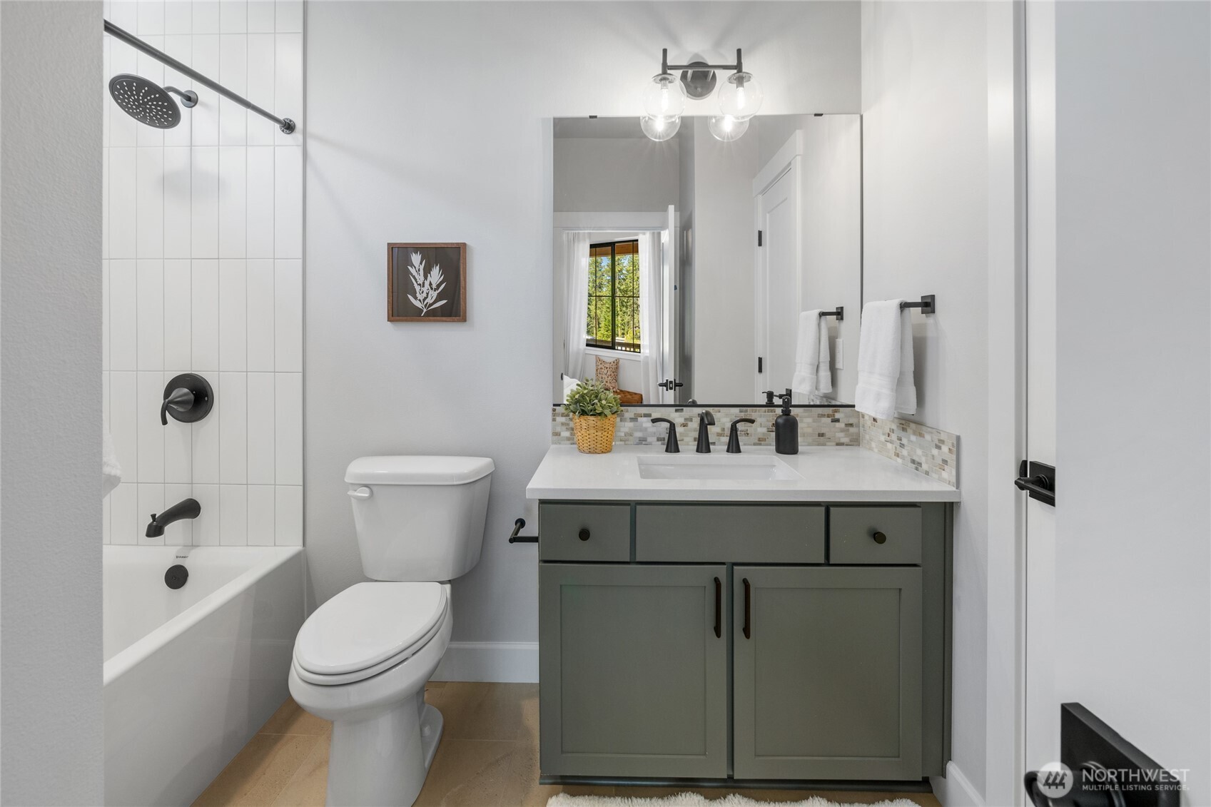 Bedroom 3 Ensuite bath.