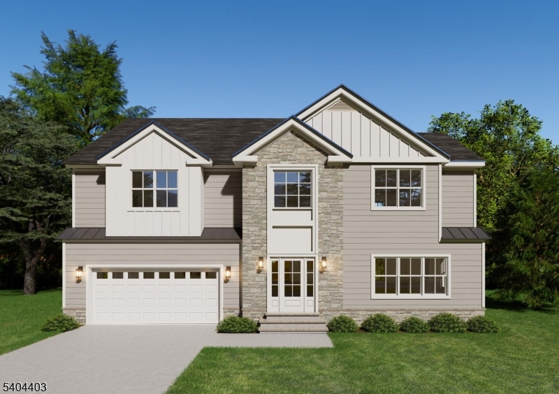 This completely rebuilt and expanded luxury home showcases superior craftsmanship in the highly sought-after Scotch Plains. With multiple added levels and everything brand new, this stunning 6-bedroom, 5.5-bath residence offers the look and feel of true new construction, blending modern sophistication with timeless design. A grand double-height foyer opens to an elegant, open-concept layout featuring wide-plank wood floors throughout. Formal living and dining spaces transition seamlessly into a designer chef's kitchen appointed with premium appliances, custom cabinetry, quartz countertops, and an oversized center island. The inviting family room is anchored by a modern fireplace. A 1st -floor bedroom provides flexible space for guests. Upstairs, the expansive primary suite offers a serene retreat complete with a spa-inspired bath and his-&-hers walk-in closets. 3 additional bedrooms, 3 full baths, and the 2nd-floor laundry room complete this level. The 3rd floor adds a 6th bedroom & full bath, perfect for a guest suite or bonus room. The fully finished basement w/ 8' ceilings provides versatile living space for a rec room or media lounge. Outdoor living includes a paver patio and private backyard, along with a 2-car garage pre-wired for an EV charger. Early buyers may still customize select finishes. Ideally located near top-rated schools, parks, downtown amenities, and easy NYC transportation, this move-in-ready home delivers exceptional quality, comfort, and lifestyle.