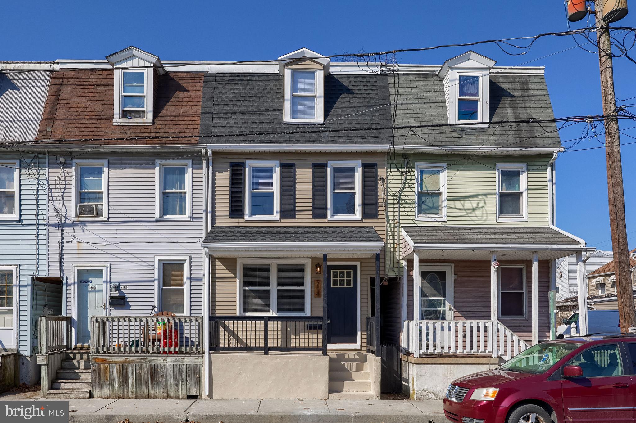 Welcome to 714 Plane Street! This 3 bed 2 bath has an efficient layout with lots of modern updates. Walk through the front porch and into the living room which has vinyl plank flooring, two vinyl windows which allow for lots of natural light, a new light fixture, and a floating wooden shelf. The galley kitchen has quartz countertops, floor-to-ceiling cabinets, tiled backsplash, stainless steel appliances and recessed lighting. The 1st floor full bathroom has a new vanity, tiled flooring, and tub shower. The bedrooms are spacious, have carpeted flooring, and nice closets. The 2nd full bathroom has tiled flooring and a tiled standing shower. The laundry room leads to the fenced in backyard. The bones are great as well with a 2026 roof, new siding, and a new electric service wire! Don't miss this opportunity to own a turnkey home at an affordable price in and schedule your showing today!