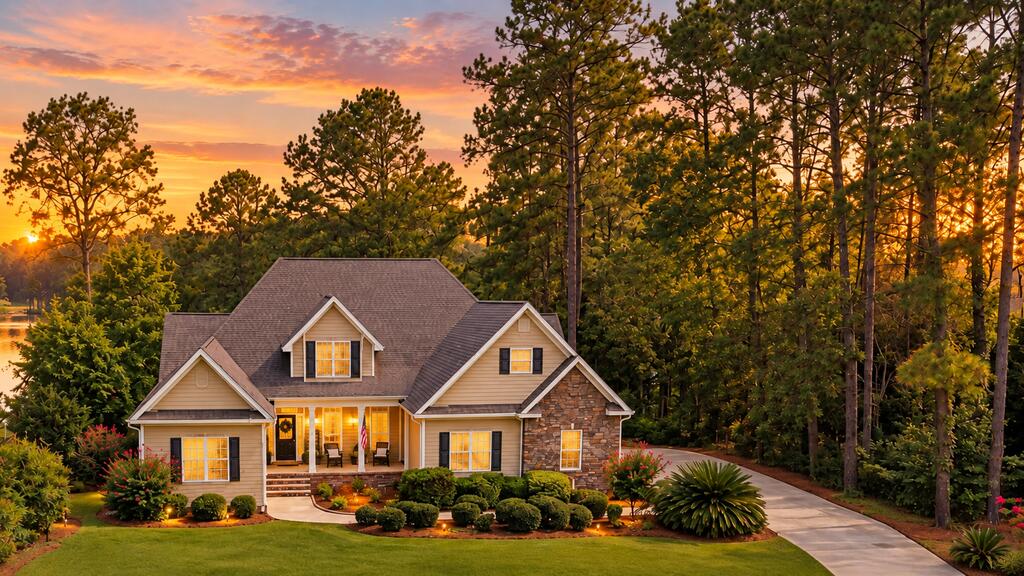 **LAKEFRONT LIVING IN THOMASVILLE, GA — TWO PRIMARY SUITES, CUL-DE-SAC LOCATION & FISHING PRIVILEGES!** Searching for a **lakefront home for sale in Thomasville, GA** with plenty of space, peaceful views, and easy access to downtown? This beautiful **5-bedroom, 3.5-bath home in sought-after Sweetbriar Lakes Subdivision** checks all the boxes with lakefront living, a quiet cul-de-sac location, fishing privileges, a stunning stone fireplace, flexible living spaces, and the potential for **two primary suites**. The main level offers 3 bedrooms and 2.5 baths, including a spacious primary suite with a trey ceiling, walk-in closet, and large bath featuring a whirlpool tub, separate walk-in shower, and dual vanities. The inviting great room is the heart of the home with its soaring vaulted ceiling and striking stone fireplace, creating the perfect place to gather and relax. Separate dining and living areas provide additional space for entertaining, while beautiful lake views bring a peaceful backdrop to everyday living. The well-appointed kitchen features stainless steel appliances, abundant cabinetry, and hard-surface countertops, while custom crown molding and trey ceilings add timeless character throughout the home. Upstairs you'll find 2 generously sized bedrooms, including one with its own private bath that offers the perfect setup for a **second primary suite**, guest suite, or private space for multigenerational living, plus an additional flexible room that can serve as a home office, game room, media room, playroom, or hobby space. Step outside to your own **lakefront retreat** with a large covered back porch and expansive deck overlooking the water, perfect for morning coffee, evening grilling, entertaining friends, or taking advantage of the neighborhood's **fishing privileges**. Additional features include an oversized 2-car garage with excellent storage, attractive stone-front exterior, concrete driveway, and wonderful curb appeal. Best of all, you're only about **5 minutes from the brick streets, shopping, dining, and charm of Downtown Thomasville, Georgia**. **Lakefront. Cul-de-sac. Two-suite potential. Fireplace. Fishing. Minutes from Downtown Thomasville. This is the lifestyle buyers are searching for—and it's all right here in Sweetbriar Lakes!**