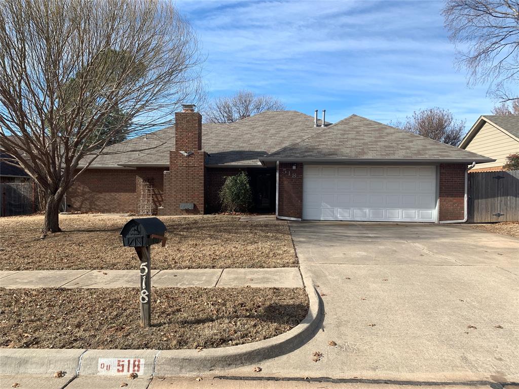 Spacious 3 bedroom home in west Norman, conveniently located near I-35 and the mall! Master suite features large tub and separate shower. Home has sunroom and large workshop plus a pool!Pets: Yes, pet policy Refrigerator: NoWasher and Dryer: No