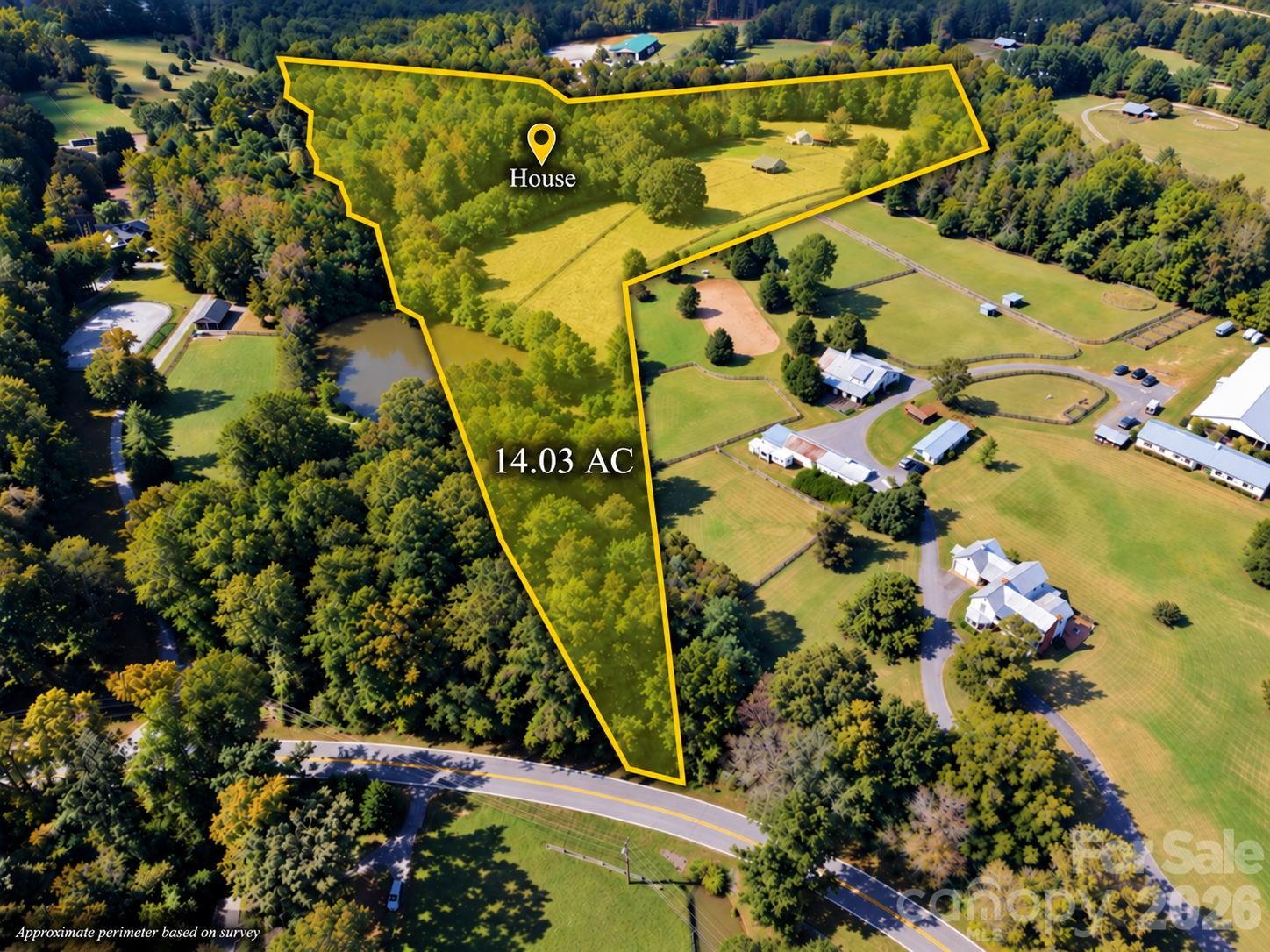 A rare opportunity to reimagine a private equestrian estate on approximately 14 acres in beautiful Columbus, NC. Tucked away in a peaceful country setting, 150 Rabun Run offers the space, privacy and infrastructure to create something truly special. The custom-built residence showcases hardwood floors, rich wood trim and timeless architectural character, providing an inviting foundation for renovation and personalization.The property extends well beyond the main residence, with multiple pastures, a pond and established equestrian improvements, including stables and tack space. The property also provides access to the Collinsville Equestrian Trail system through a recorded equestrian trail easement. A substantial detached three-car garage offers additional flexibility, with separate living quarters above, ideal for guests, extended living or a private retreat. Multiple outbuildings provide valuable space for equipment, animals, hobbies and storage. With its combination of acreage, privacy and equestrian amenities, this property presents exceptional possibilities for those seeking a horse property, hobby farm, multigenerational retreat or distinctive country estate. Bring your vision and transform this special property into the next chapter of its story.Estate property. Home and fireplaces are being sold AS-IS. Fireplace operation is unknown.