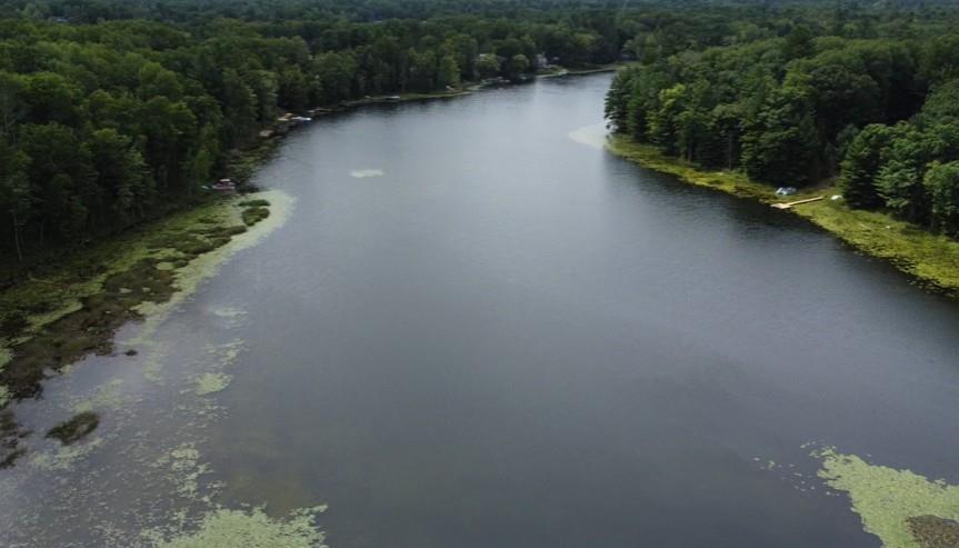 Discover the perfect blend of privacy and natural beauty with this amazing 5 acre parcel boasting direct frontage on the serene waters of Half Moon Lake. Located just minutes from downtown Harrison, this rare find offers an incredible opportunity to build your dream home, vacation retreat, or simply enjoy as a peaceful getaway. Enjoy the views, the mature trees, and over 200 feet of private lake frontage--ideal for kayaking, fishing, or simply relaxing by the waters edge. A septic system has been installed(2023), perfect for your 3 bedroom/2 bath build. Don't miss this rare lakefront opportunity--peaceful, private, and full of potential!