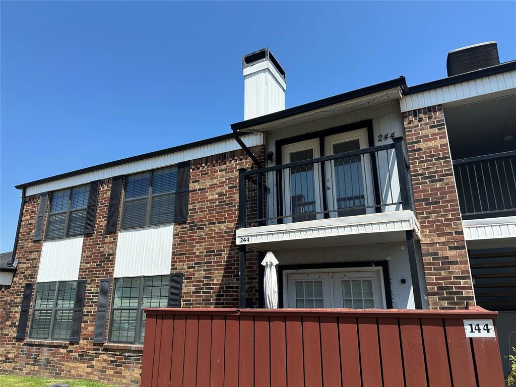 Located in a well-maintained condominium association, residents enjoy access to a community pool and shared amenities. Ideal for relaxing and convenient lifestyle. Nestled on the West side of I 35 behind the Sooner Mall and even accessible by walk. The quiet neighborhood feel with quick access to shops, restaurants, and more. Second floor condo with two beds and one bath including patio, fireplace, and appliances. Pretty living room hall apartment that perfect for a new owner looking to buy instead of renting.