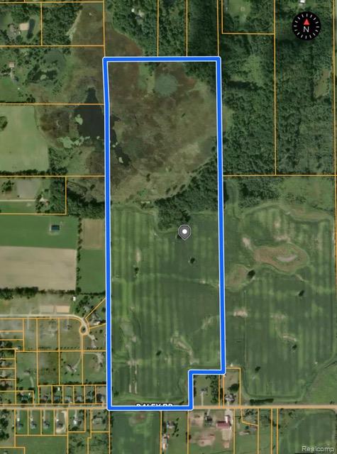 116 acres of open ground just north of Lapeer on a paved road.  60+ acres currently being farmed for cash rent. Tons of opportunities with this piece.  In a fast growing area of Lapeer County.  Neighboring Parcel of 78 acres is also Listed For Sale separately.  Combined there is nearly 200 acres. MLS 20251058690 is neighboring piece.