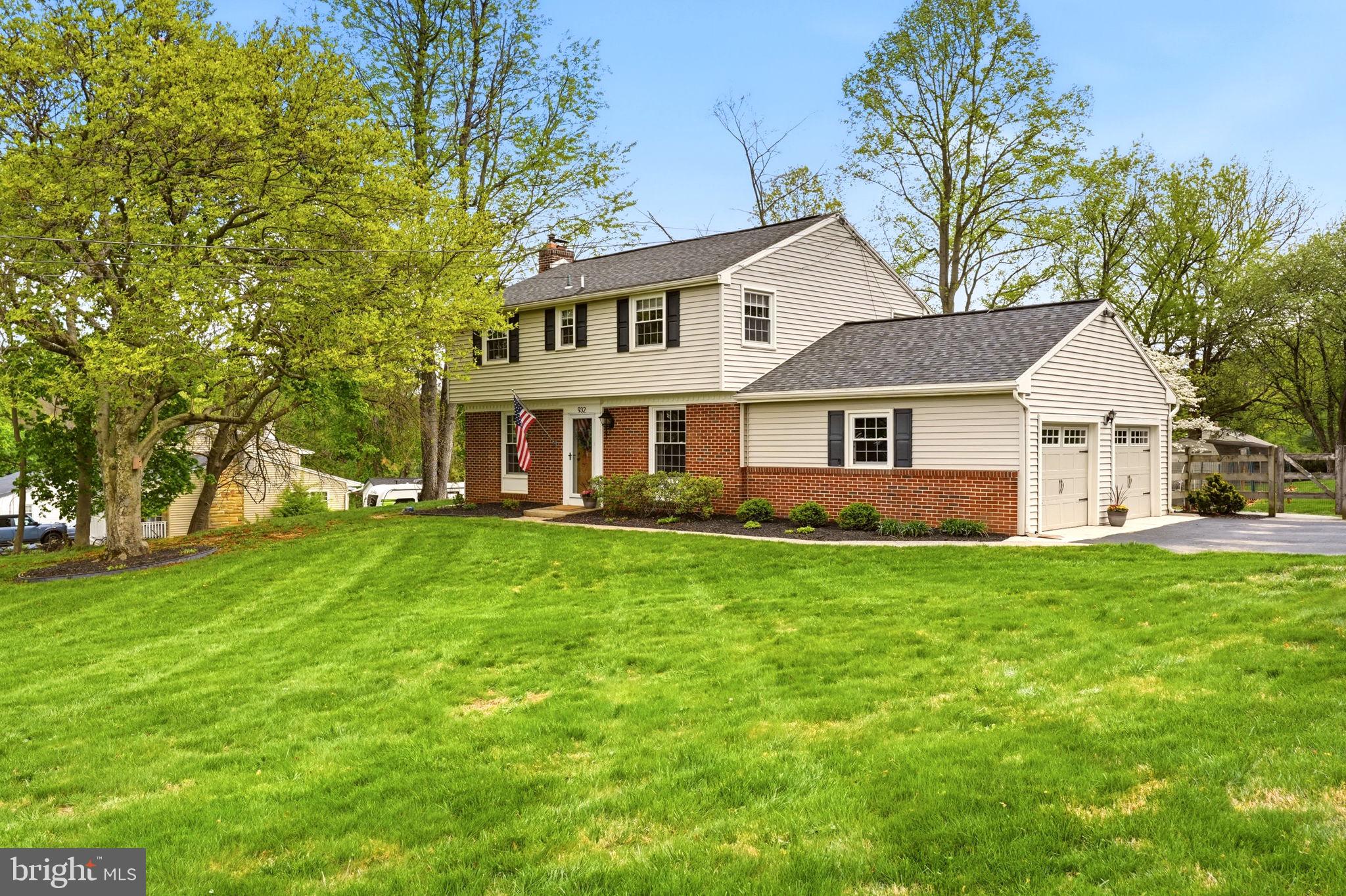 The wait for the perfect home at the right price to hit the market is over! Finally, a home in an established neighborhood is available that requires absolutely no work! Welcome to 932 Tyson Drive in desirable Westtown Township. The Hummingbird Farm community is one of West Chester’s most sought-after neighborhoods. There has been only 1 home sold in the neighborhood over the last 4 years! Location, award winning schools, lot size, and proximity to major routes are just some of the many reasons why.  Tyson Park is located within the neighborhood, another reason Hummingbird Farm has so much value! The park features a pavilion with grills, trails, open space, and a playground.  As you approach the home, take note of the premium lot, beautiful mature landscaping, usable flat yard space, and well maintained exterior. Prepare to be wowed by the condition of the inside.  Every room has been updated and pride of ownership is evident throughout! The highlight of the main level is the kitchen. It’s a cook’s dream with stainless appliances, Sub Zero frig, built in wine cooler, ample counter space, custom tile backsplash, updated fixtures, and recessed lights. The formal dining room features gorgeous hardwoods and conveniently opens to the kitchen. The hardwood flooring continues into the supersized family with fireplace.  The windows and slider fill the room with natural light.  It is a cozy and comfortable space where you'll spend a lot of time.  A half bath and inside access to the garage complete this level.  Head upstairs to find the primary suite that highlights the upper level. The bedroom is massive with 2 double closets with organizers and luxurious primary bathroom.  Two additional generously sized bedrooms and an updated hall bath are also found upstairs. Need more space?  The finished basement provides significant additional living area.  There is also a separate unfinished area for ample storage.  Looking for outdoor space? The large rear deck with stairs to the patio are great for entertaining.  The private rear yard feels like you are in a park!  It is fenced and has a vegetable garden.  Need more value?  The AC is newer, roof has been replaced, heat has 3 zones for efficiency, and the vinyl & brick exterior provide very low maintenance.  All of this with low taxes and no HOA make it an incredible value. The location is super convenient with quick access to routes 202, 322, 926, 3, 1 and only minutes to all that vibrant West Chester Borough has to offer. Act quickly because this opportunity won't last long!