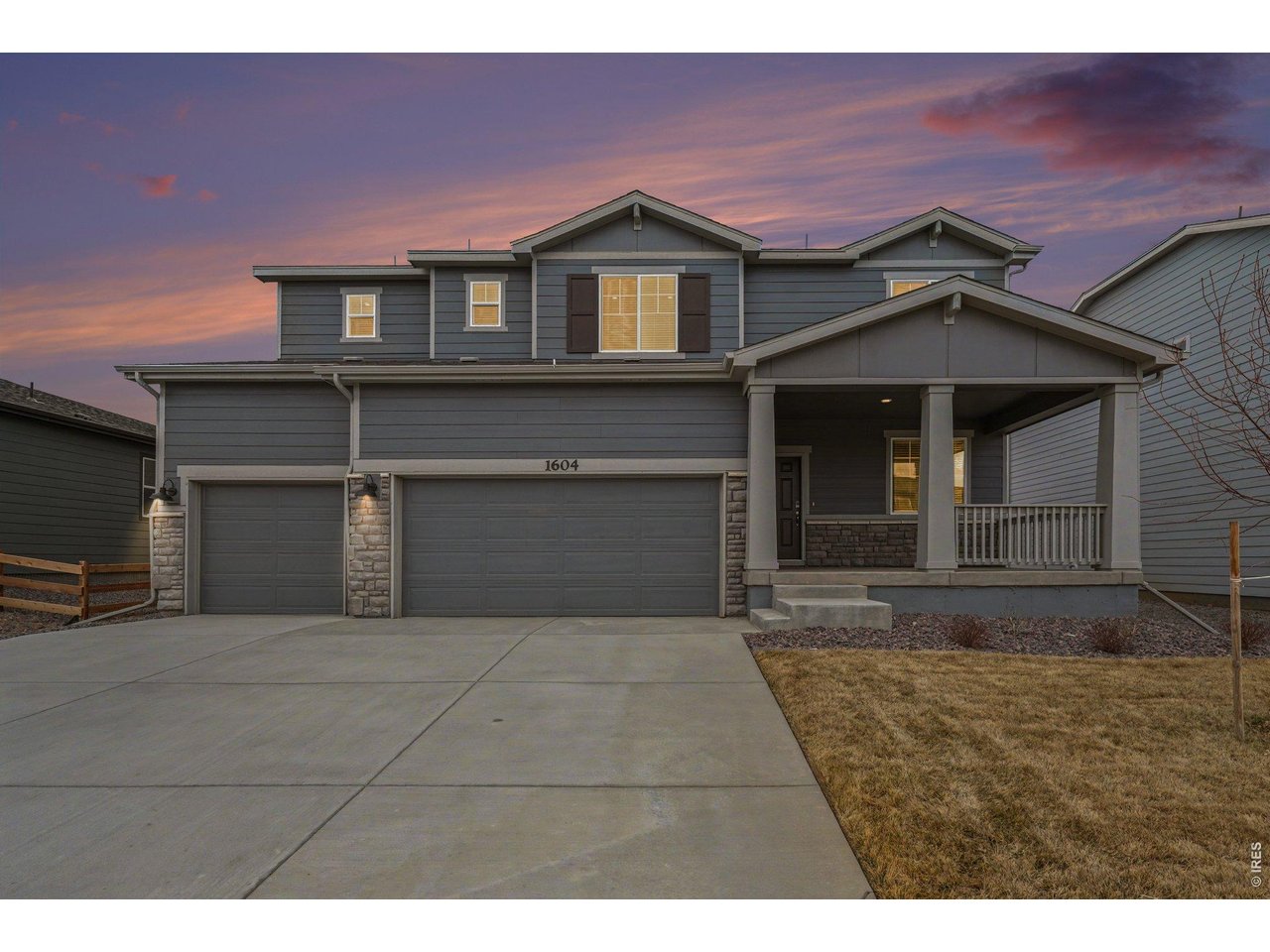 This move-in-ready new construction home in Meritage's Poudre Heights community in Windsor stands out as one of the best values in Northern Colorado, featuring a 4.5% interest rate incentive plus a $5,000 seller concession available through the builder's preferred lender (subject to approval). Buyers can apply the concession toward closing costs or additional rate buy-down for meaningful long-term savings.The Kenosha floorplan offers 3,001 finished square feet with 5 bedrooms, 4 bathrooms, and a 3-car garage. The main level includes a flex space and guest bedroom, while the upstairs features a spacious loft. The open-concept kitchen includes quartz countertops, Harbor cabinets, and a Whirlpool appliance package, flowing into the dining and great room with a fireplace. Additional highlights include EV charger pre-wire, full home blinds, and a basement ready for future customization or storage. Meritage Homes also features spray-foam insulation, advanced air filtration, and durable cementitious siding for energy efficiency and long-term performance.