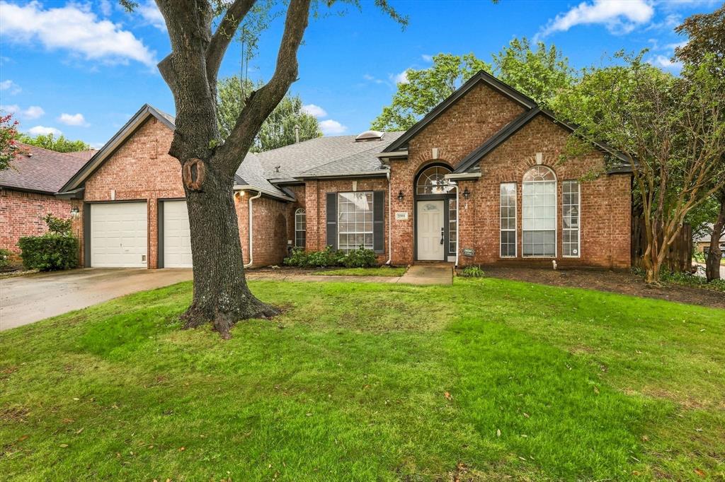 Welcome to this lovley home in Grapevine, offering comfortable living spaces and a backyard made for enjoying Texas summers! Inside you will find a spacious living area with a cozy fireplace, formal living and dining, and a well appointed kitchen with an island, adbundant cabinetry and counter space. The primary suite features views of the backyard, new carpet, a genourous bath and walk-in closet with elfa shelving. Fresh interior paint, including the baseboards, complements the open floor plan and enhances the homes light and bright open floorplan. Outside, the backyard pool ceates a relaxing spot for sunny days and entertaining. Recent updates include a new HVAC system and water heater, with a new roof and gutters currently in the works! Conveniently located near the popular Horseshoe Trail, schools, playgrounds, and the shops and dining of Historic Main Street Grapevine. This home is a true gem! More pictures coming soon!