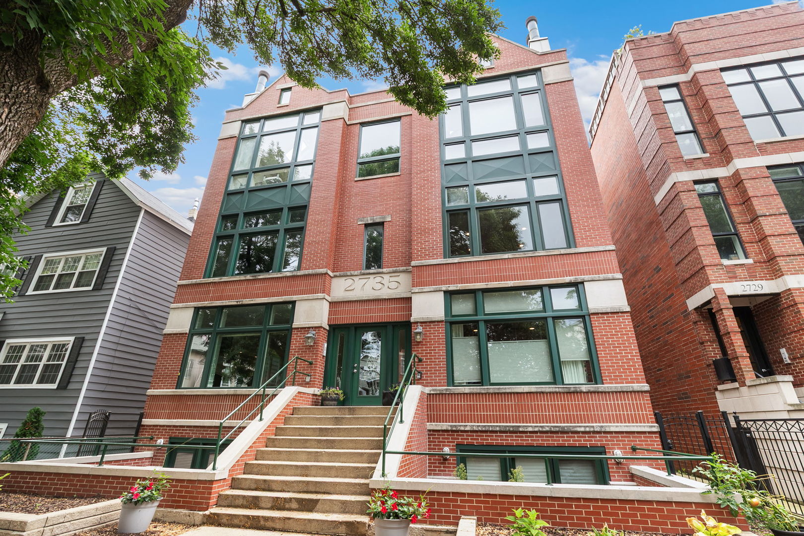This is the one! Step inside this bright and spacious 2-bed, 2-bath condo, perfectly located on a quiet, tree-lined street in the heart of Lincoln Park. Inside, you'll find timeless details, including hardwood floors, classic wainscoting, and an abundance of natural light throughout. Updated kitchen with all new appliances (2024), pantry, large closet spaces, side-by-side laundry, and a great outdoor space to enjoy Summer. The primary bedroom features a walk-in closet, a spa-like bathroom with a double sink, a standalone shower, and a jetted tub. Garage parking and storage room included. This is an ideal city home, and it truly has it all. Just steps from the Brown Line, Jonquil Park, dog parks, groceries, shops, and amazing restaurants.