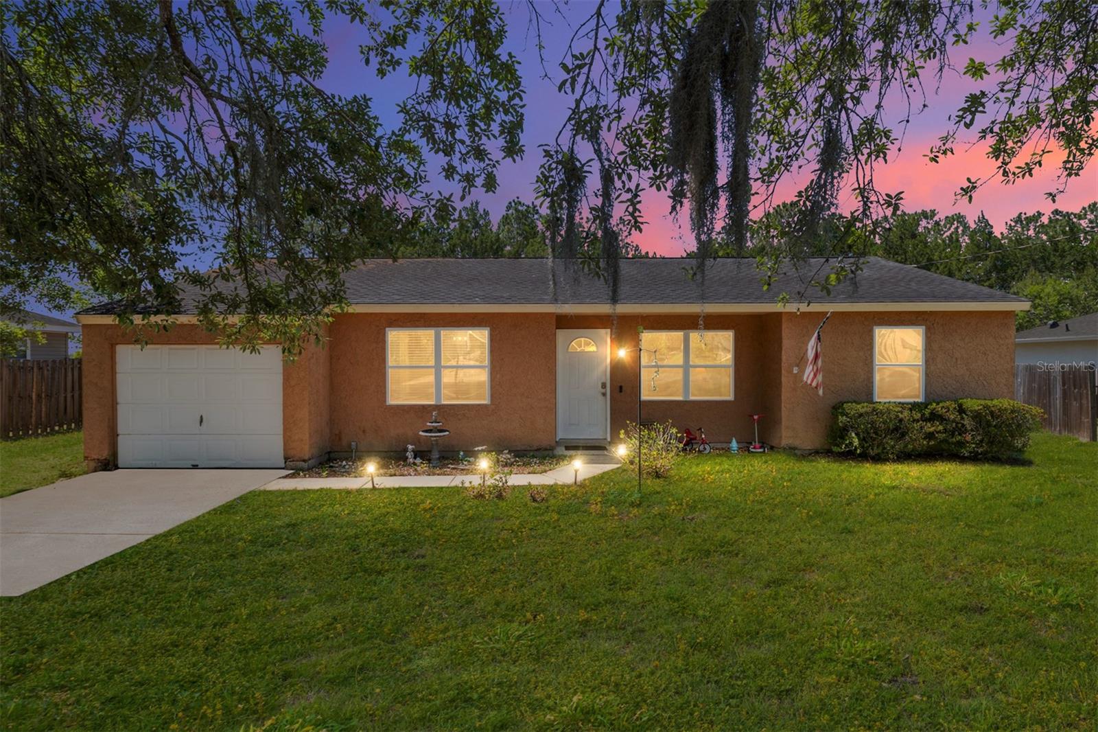 Welcome to this charming 3-bedroom, 2-bath home located in the desirable Silver Springs Shores community. Nestled on a quiet road in a well-established neighborhood, this property offers a peaceful setting while still being conveniently close to shopping, dining, and schools. Spacious layout with great potential, perfect for first-time buyers, investors, or anyone looking to enjoy a relaxed Florida lifestyle. Major upgrades include 2018 Roof and 2018 A/C