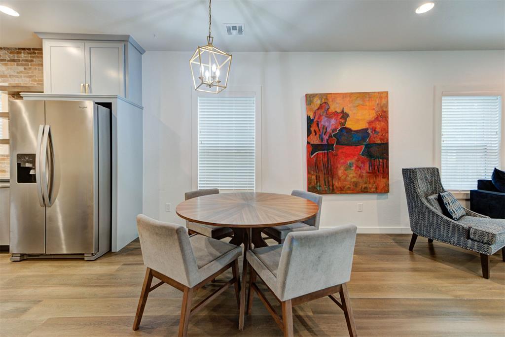 Welcome to 606 S Littler, nestled in the heart of Downtown Edmond. Built in 2020, this charming craftsman-style home features 3 bedrooms, 2.1 bathrooms, and a dedicated office—just steps away from local restaurants, parks, and community favorites. With its inviting front porch, wood accents, and bold red door, the curb appeal is undeniable. Inside, the thoughtful layout features a main-level primary suite and office, with two bedrooms and a flexible loft-style sitting area upstairs. The kitchen is beautifully finished with quartz countertops, stainless steel appliances, soft-close cabinetry, and a warm brick backsplash. Bathrooms feature designer tile and gold fixtures, and a spacious walk-in closet adds everyday convenience. Whether you're looking for a full-time residence or an income-producing property, this one delivers. The property has rented for $3,500–$4,200/month as both a long-term and short-term rental. Offered fully furnished with all appliances, it’s a turnkey opportunity—ready to move in or lease immediately. Don’t miss your chance to own this exceptional home!