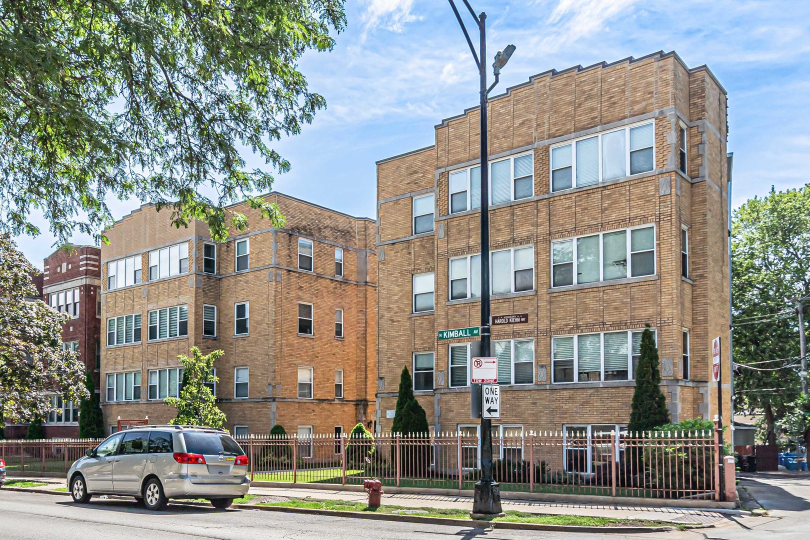 INVESTORS WELCOMED! Location, Location, Location. 3 blocks to the Brown Line Train, around the corner from the Riverwalk, 6 blocks to North Park University & 5 blocks to North Eastern University AND LOW MONTHLY HOA. Newly Remodeled North Park Condo Near the River Walk | Pet-Friendly & Low Assessments!  Welcome to this bright Courtyard facing 2 bed / 1 bath condo offering a stylish open floor plan and gleaming hardwood floors throughout. The oversized kitchen with plenty of cabinets features 42" cabinets, granite countertops, stainless steel appliances, and a spacious eat-in area-perfect for entertaining. The bathroom has been fully gutted and redesigned with luxury finishes. This unit has in-unit washer/dryer, central air, a separate furnace, and a high-efficiency tankless water heater & recessed lighting. Additional perks include a dedicated storage room, a bike room and low monthly assessments. Located in a well-maintained, pet-friendly building steps to the scenic North Branch River Walk. Just steps to the Brown Line, minutes to I-94, top-rated schools: Von Steuben & North Side Prep High School & Universities: Northeastern University & North Park University. Walk to to parks, amazing dining, and shopping. Convenient city living in an unbeatable North Park location! Unit can be rented!