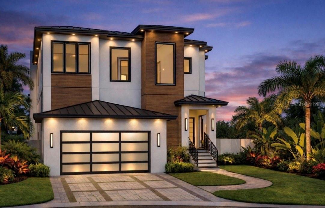 Pre-Construction. To be built. Unique opportunity to create your dream home with Milana Custom Homes. This is a pre-construction to-be-built plan, where the purchaser partners directly with Milana to design and construct a custom residence. Buyers can tailor finishes and features to their preferences while enjoying the benefits of luxury new construction. Perfectly positioned on a quiet canal in the heart of Davis Islands, 678 Geneva Place offers the ultimate blend of luxury living and relaxed island lifestyle just minutes from Downtown Tampa, Tampa General Hospital, and the Island's charming village.This beautifully designed 4-bedroom, 4.5-bath canal-front home with a private study is thoughtfully crafted for both everyday living and elevated entertaining. Refined architecture, high-end finishes, and effortless indoor-outdoor flow come together to highlight the home's exceptional waterfront setting.At the heart of the home, the chef's kitchen is outfitted with Sub-Zero and Wolf appliances, custom cabinetry, and premium stone surfaces designed for both performance and style. Expansive living spaces open directly to the outdoor entertaining area, where a resort-style pool, outdoor kitchen, and covered lounge create the perfect backdrop for gatherings year-round.Each bedroom is generously sized, with spa-inspired bathrooms featuring designer tile, custom vanities, and upscale fixtures. The primary suite serves as a private retreat, offering tranquil water views and a luxurious bath experience.Garage includes a tandem third car bay for additional parking or storage.Set along a peaceful canal, this home delivers the true Davis Islands lifestyle- morning paddleboard sessions, sunset boat rides, neighborhood walks, and easy access to marinas, parks, tennis courts and dining.