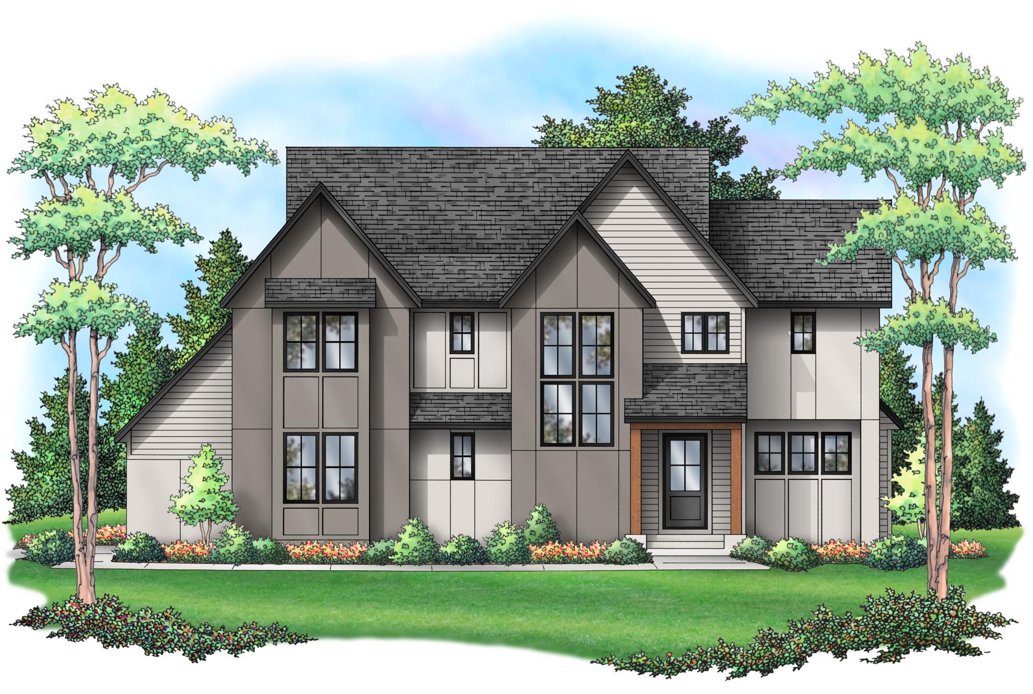 Exceptional new custom-built home by Stone Cottage Construction on a desirable corner lot in a sought-after Edina neighborhood! This stunning two-story home offers 6 bedrooms and 5 bathrooms with thoughtful design and high-end finishes throughout. The gourmet kitchen features a center island, soft-close cabinetry, and a spacious walk-in pantry—perfect for entertaining and everyday living. The open-concept main level showcases beautiful white oak hardwood floors, Andersen windows, and a welcoming Great Room with a gas fireplace. A versatile main-floor bedroom provides flexibility for guests or a home office. Upstairs, all four bedrooms include walk-in closets, and the luxurious primary suite features a spa-inspired ensuite bathroom. The finished lower level offers a generous family room, wet bar, sixth bedroom, and ¾ bath—ideal for gatherings and relaxation. The insulated, heated garage with floor drains adds convenience year-round. Nestled in the award-winning Edina School District, this home combines quality craftsmanship with timeless style. Construction is underway—no detail will be overlooked in this beautifully designed Stone Cottage custom home.