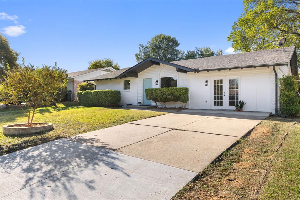 Welcome to this fully remodeled 3 bed, 2 bath home in Plano. Enjoy an open and updated floor plan with a brand new kitchen featuring quartz countertops, new cabinets, and all new appliances. Laminate flooring flows throughout the home. The converted garage and enclosed patio provide additional living space, perfect for a game room, second living area, or home office. A large storage shed in the backyard offers excellent extra storage or workspace. Fresh interior and exterior paint, new windows, and many more updates throughout. Quick access to major highways, shopping, dining, and entertainment. Move-in ready and beautifully updated—don’t miss this one!
