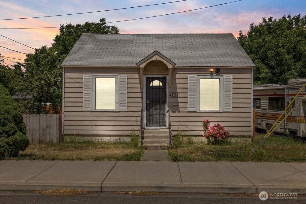 Charming 2 bed, 1 bath home situated on a corner lot with a fully fenced yard. Offering 744 sq ft of finished living space plus an additional 372 sq ft of unfinished basement area, this property provides flexibility and potential for future expansion. The large side yard offers endless possibilities for a potential addition or ADU (buyer to verify). Detached garage provides extra storage and workspace. Conveniently located near shopping, schools, and the college. Great opportunity for a starter home, investment property, or rental.