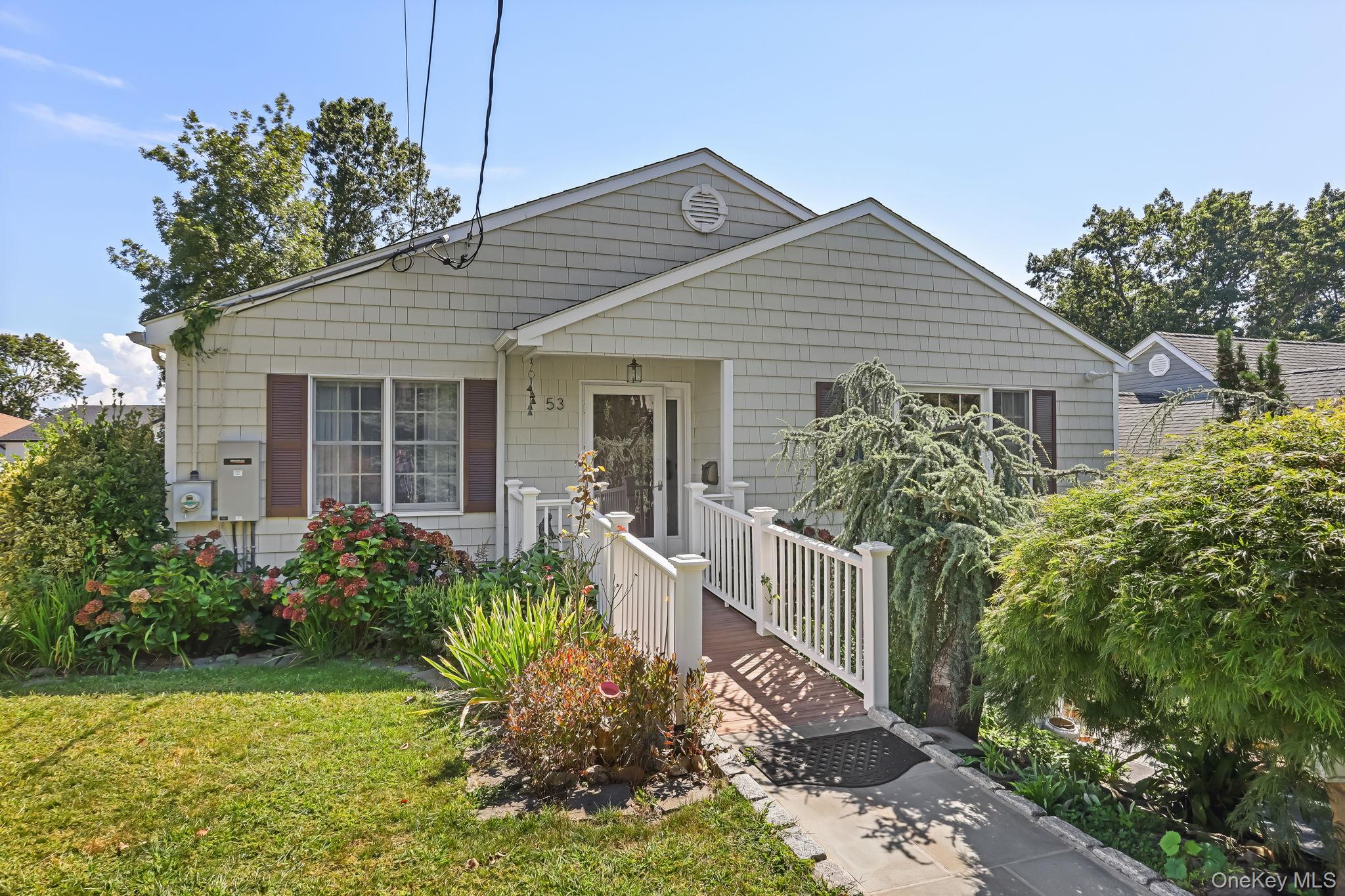 Just steps away from the park, this quaint, spacious and bright bungalow-style home offers the perfect blend of charm and comfort. Inside, you’ll find three generously sized bedrooms and two full bathrooms, thoughtfully laid out for both relaxation and functionality. The finished lower level provides an abundance of additional space. Outside, enjoy the stunning landscaped grounds, double deck, perfect for entertaining or simply unwinding in your own private retreat. New roof, generator.