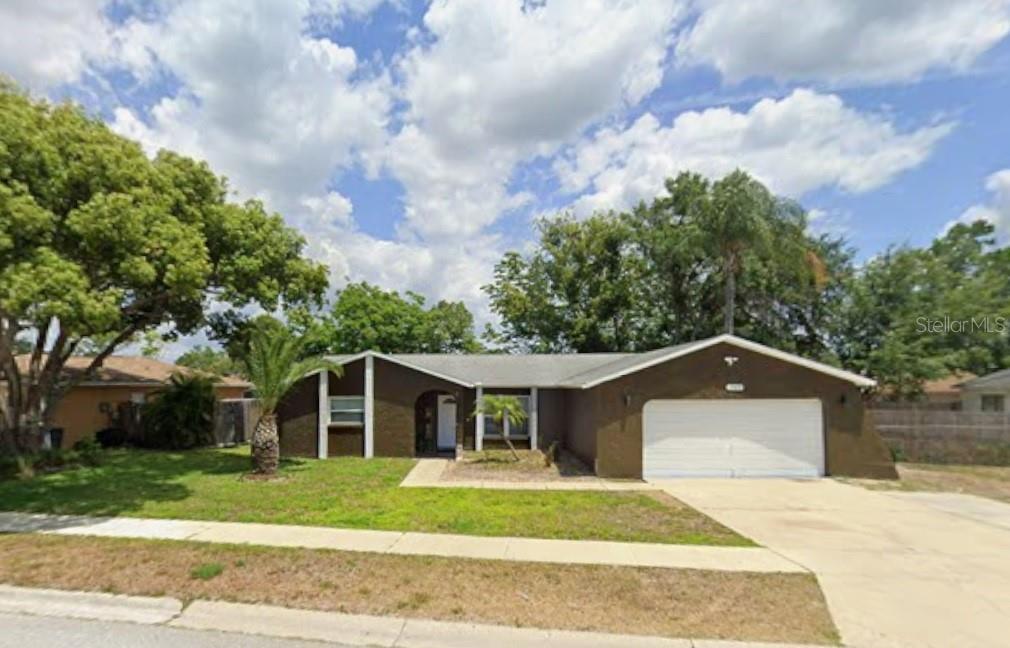 Short Sale. SHORT SALE: Don't miss this fantastic opportunity to own this 3-bedroom, 2-bath single-family home POOL home a beautifully updated kitchen, complete with a den, screened-in pool lanai, and fenced yard in the highly desirable Shadow Ridge community—where there’s NO HOA and plenty of room to live, work, and play. Per owner there are no restrictions, including Rental Restrictions.  This home Features both a spacious living room and a cozy family room with a wood-burning fireplace, this home offers flexible living spaces ideal for modern lifestyles. The split-bedroom layout includes a generous primary suite with dual sinks and direct access to the pool area.The large den—with sliding glass doors to the patio—makes an excellent home office, hobby room, or possible 4th bedroom. The expansive screened-in lanai and large private pool create the perfect setting for outdoor relaxation, weekend barbecues, or entertaining guests year-round. Kitchen appliances included. A two-car attached garage, covered parking, and a fully fenced yard add convenience and privacy.Centrally located near top-rated schools, shopping, restaurants, parks, beaches, and major roadways including BOOMING SR-52, Little Road, US-19, and the Suncoast Parkway, this Hudson home offers quick access to Tampa while keeping you minutes from coastal living.With its unbeatable location, oversized lot, private pool, and no HOA restrictions, this home is an exceptional opportunity you won’t want to miss.