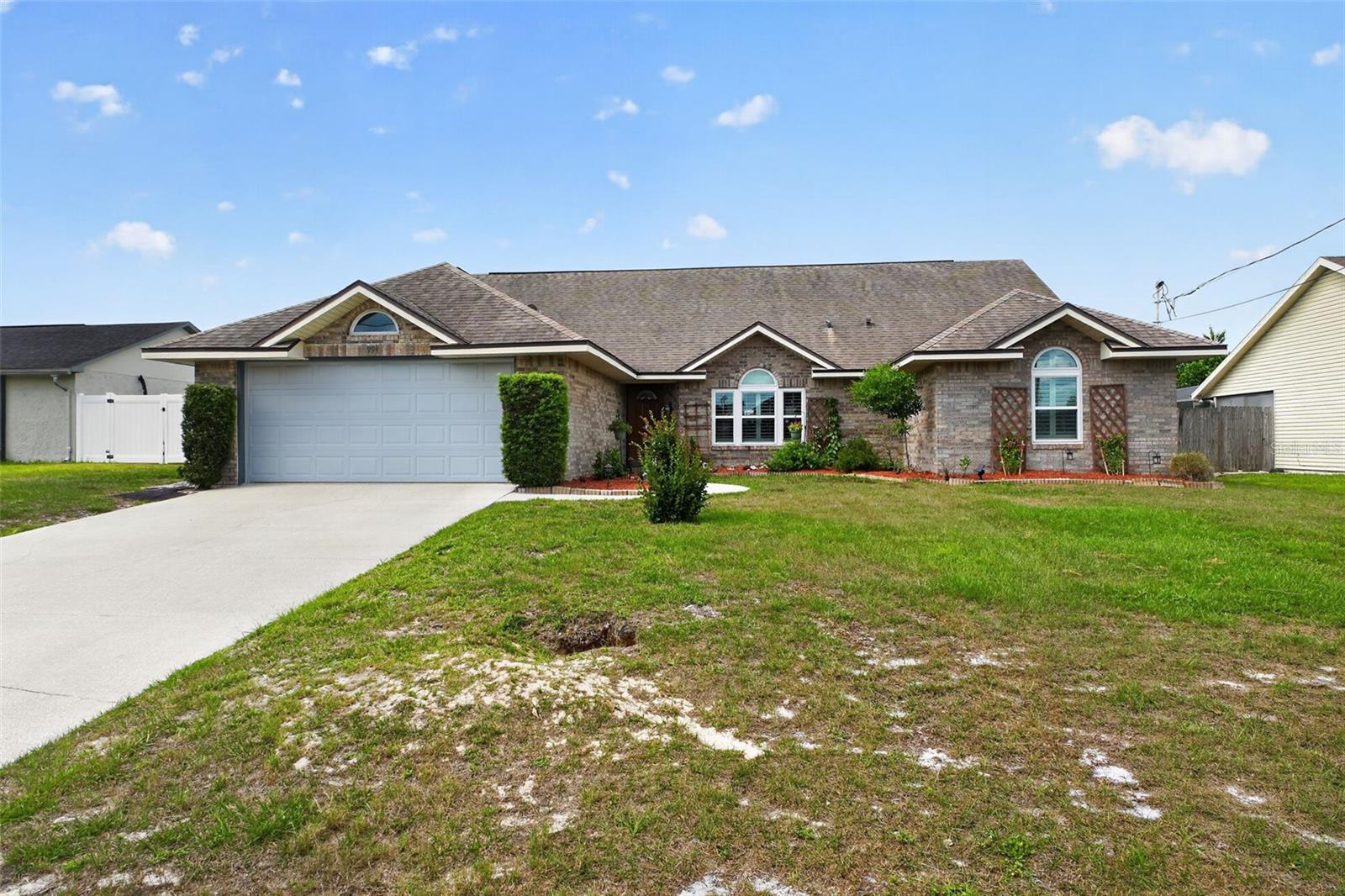This meticulously maintained home has been lovingly cared for by the same owners for over 30 years. Thoughtful updates inside and out make this 3-bedroom, 2-bathroom residence in Deltona feel like new while retaining its warm, welcoming character.Step inside the fully tiled interior to discover beautiful quartz countertops paired with solid wood shaker cabinets in the kitchen, creating a bright and functional space perfect for everyday living and entertaining. The home features numerous quality upgrades, too many to list here, that reflect the care and attention given over the decades—no stone has been left unturned.Outside, the sparkling pool has been freshly resurfaced along with the deck, offering a perfect retreat for Florida living. The fully fenced backyard provides privacy and space to relax or play.Located on a highly desirable cul-de-sac street, this home offers the best of both worlds: terrific access to I-4 and surrounding areas for easy commuting, yet secluded enough that road noise is never an issue. The mature landscaping, including your own Orange and Lemon trees, and peaceful setting complete the picture of comfortable suburban living.Pride of ownership shines throughout this 1,791 sq ft single-family home built in 1988, situated on a generous 10,000 sq ft lot with no HOA. The owners are ready to pass this special home on to the next family who will cherish it as they have.All furnishings are open to convey with the home for the right offer—making your move even easier.This is a rare opportunity to own a turnkey, lovingly updated home in a convenient yet quiet Deltona neighborhood. Don’t miss your chance to make it yours!