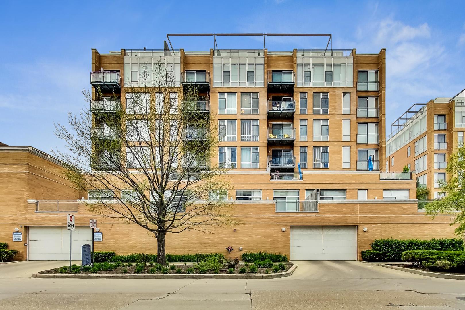 THIS RARELY AVAILABLE 2BR 2BATH CONDO AT SIENNA COURT HAS ALL THE BELLS AND WHISTLES YOU COULD ASK FOR - OPEN STAINLESS AND GRANITE KITCHEN , ORGANIZED WALK IN CLOSET, BALCONY, FIREPLACE, IN UNIT WASHER/DRYER, WALK IN SHOWER, PLUS INDOOR PARKING, STORAGE AND GYM ALL INCLUDED!!  GREAT EVANSTON LOCATION NEAR RESTAURANTS AND SHOPPING!  THIS ONE HAS IT ALL - DON'T MISS IT!!