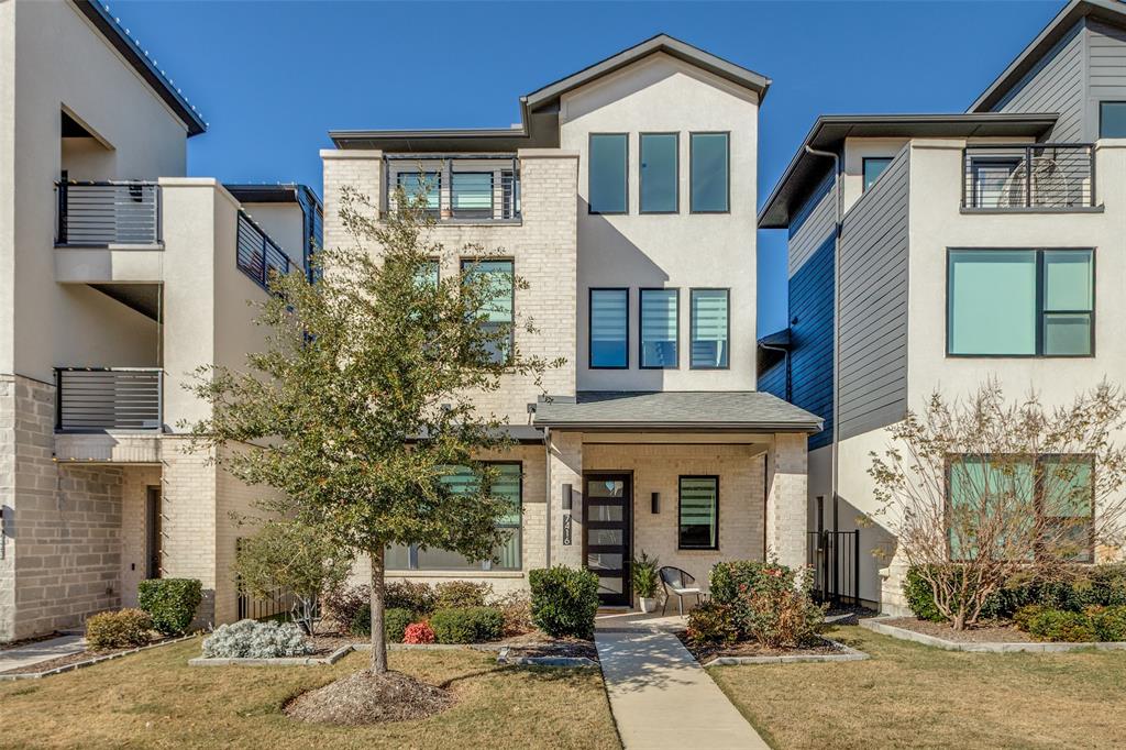 Welcome to a home that feels like a private retreat in the heart of it all. This stunning three-story stone residence is thoughtfully designed to blend modern luxury with everyday comfort, framed by professional landscaping that sets the tone from the moment you arrive.Inside, natural light dances across elegant finishes, and a beautifully appointed kitchen featuring an abundance of cabinetry, a built-in gas cooktop, and a striking black quartz island—perfect for slow mornings, lively gatherings, and everything in between. With three spacious bedrooms and three full baths, every level offers its own sense of space and serenity.Indoor and outdoor living flow effortlessly. Enjoy a covered, stamped-concrete patio that opens to low-maintenance turf on the first floor, and a covered balcony on the second level and an open-air balcony on the third—ideal for sunset views, morning coffee, or unwinding under the Texas sky. Located in the highly coveted Craig Ranch, and zoned to the acclaimed Allen ISD, you're just minutes from all the fun in Frisco, Plano, Allen, and Prosper, has to offer. This home offers access to greenbelts, walking and biking trails, and beautifully kept community spaces. With easy access to Hwy 121, US-75, and the Dallas North Tollway, plus Life Time Fitness and TPC Craig Ranch Golf Course close by, everything you love is within reach. And when you're ready to explore, Downtown McKinney’s shops, dining, and seasonal events are only a short drive away.This is more than a home—it’s a lifestyle.