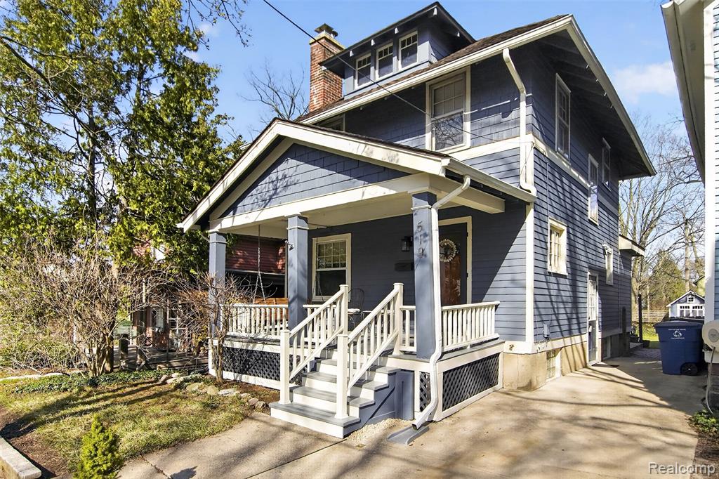 Welcome to 519 5th Street, ideally located in Ann Arbor’s sought-after Old West Side, just steps from Bach Elementary and Jefferson Market. This beautifully updated 3 bedroom, 1.5 bath home blends timeless character with thoughtful, high-quality improvements designed for modern living and long-term peace of mind.Extensive system upgrades set this home apart, including the complete replacement of original knob and tube wiring with modern Romex and a newly installed 1.5-inch copper main water line from the street. The water line project also included full city connection and driveway cement replacement, reflecting the care and investment throughout the property.Inside, the home offers a warm and inviting layout with a beautifully remodeled kitchen featuring stainless steel appliances and functional design. A convenient main level powder room adds everyday ease, while attic insulation enhances energy efficiency. The wood-burning fireplace serves as a charming and functional focal point, perfect for cozy Michigan winters.The lower level has been significantly improved with new basement stairs and side entry access, three replacement windows, and a proper egress window with a timber well, expanding both safety and usability. The fireplace has also been fully serviced with updated chimney flashing, mortar repair, and a new steel liner with stove insert for added efficiency.Outdoor living is equally appealing with a spacious backyard, patio area, and an 8 x 12 garden shed, offering both relaxation and functionality. A radon mitigation system is already in place, providing additional peace of mind.With its rare combination of preserved character, major mechanical updates, and an unbeatable walkable location, this home presents an exceptional opportunity in the heart of Ann Arbor on the  Old West Side.  (Home Energy Score is 5. Download report at Ann Arbor herdmap)