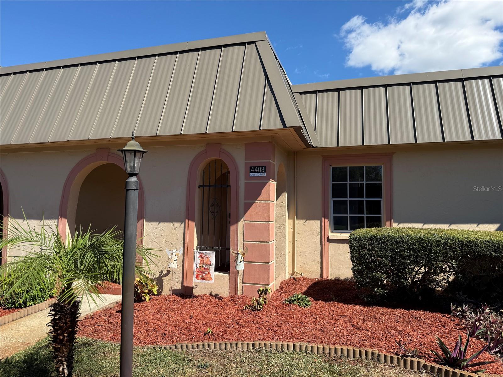 Experience carefree living in this charming two-bedroom, one-bath condo in the gated, 55+ Gardens of Beacon Square community in New Port Richey, FL. Recently renovated with modern upgrades, this home features in-unit laundry and designated covered parking, new appliances, shaker cabinets and solid surface counter tops offering both  convenience and comfort. Expected to be move-in ready December 1st. Located minutes from scenic county parks, beaches, and recreational centers along the protected West Pasco coastline, with a new paved trail for walking and biking. Enjoy easy access to restaurants, shopping, a drugstore, and the quaint downtown area, brimming with old Florida charm, including a library, farmers market, and more. This condo’s spacious layout sets it apart from nearby units. Dont miss your chance to live the vibrant coastal lifestyle you've dreamed of, schedule your showing today before this gem is gone!