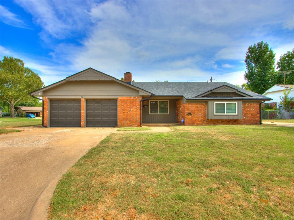 This home sits on a large corner lot with easy access to restaurants, shopping, and I-35! Attached 2-car garage. The living area has a cozy brick fireplace. The kitchen comes complete with granite countertops, an electric cooktop, a built-in oven, a dishwasher, and a refrigerator. Laminate and tile for easy cleaning. There are ceiling fans in the living area and the bedrooms! The new lease will go through May 31st, 2027. The security deposit is $1,425. This is a no-pets and non-smoking home!