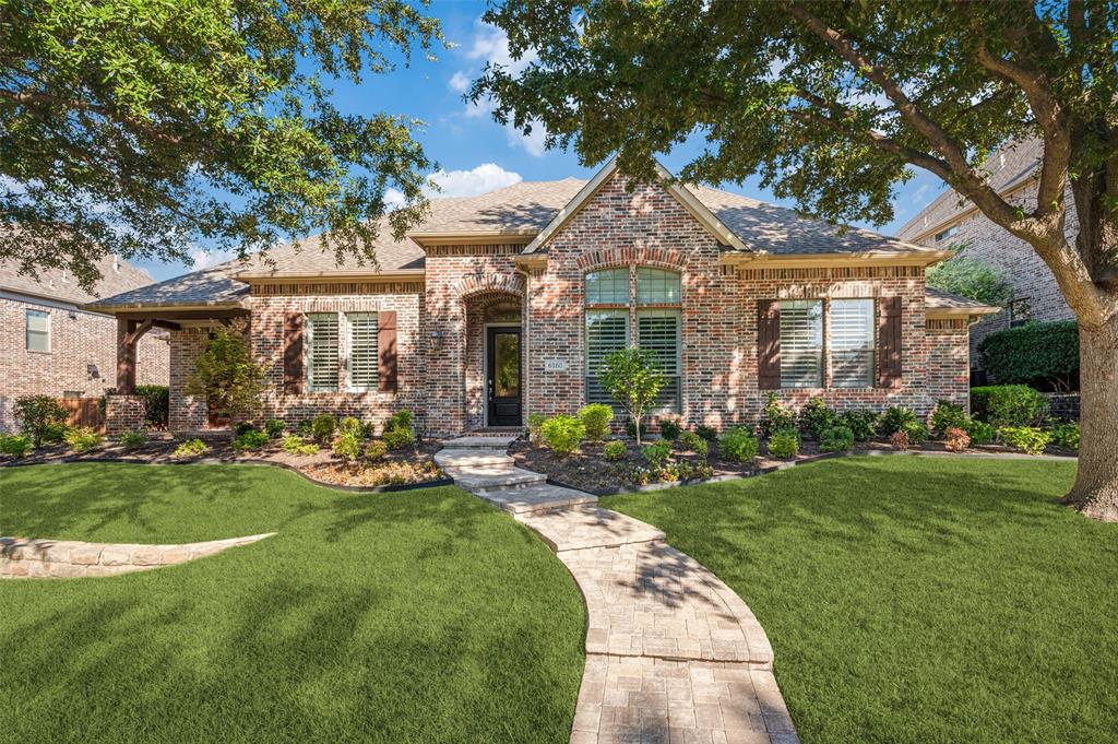 Gorgeous home in gated guarded Starwood with attention to every detail. This highly sought-after completely updated one-story home with 3 car garage is surrounded by lush landscaping.  This home offers an inviting open floor plan. Media room with built ins and the spacious family room opens to the kitchen and features a striking stacked stone fireplace and walls of windows overlooking the private serene backyard with large, covered veranda outdoor kitchen and living area perfect for entertaining.   Gourmet kitchen is a chef’s dream with quartz counters, a large island, with new double ovens, 5 burner gas range, butler’s pantry and 2 wine refrigerators.  A private office with built-ins provides the ideal workspace, while the craft room with quartz counters provides endless possibilities. The luxurious remodeled primary suite features a spa-like bath with dual vanities with Quartzite countertops and designer feature tile and completely redesigned closet. Two additional large bedrooms, one with an ensuite bath, make this a rare find that won’t last long!