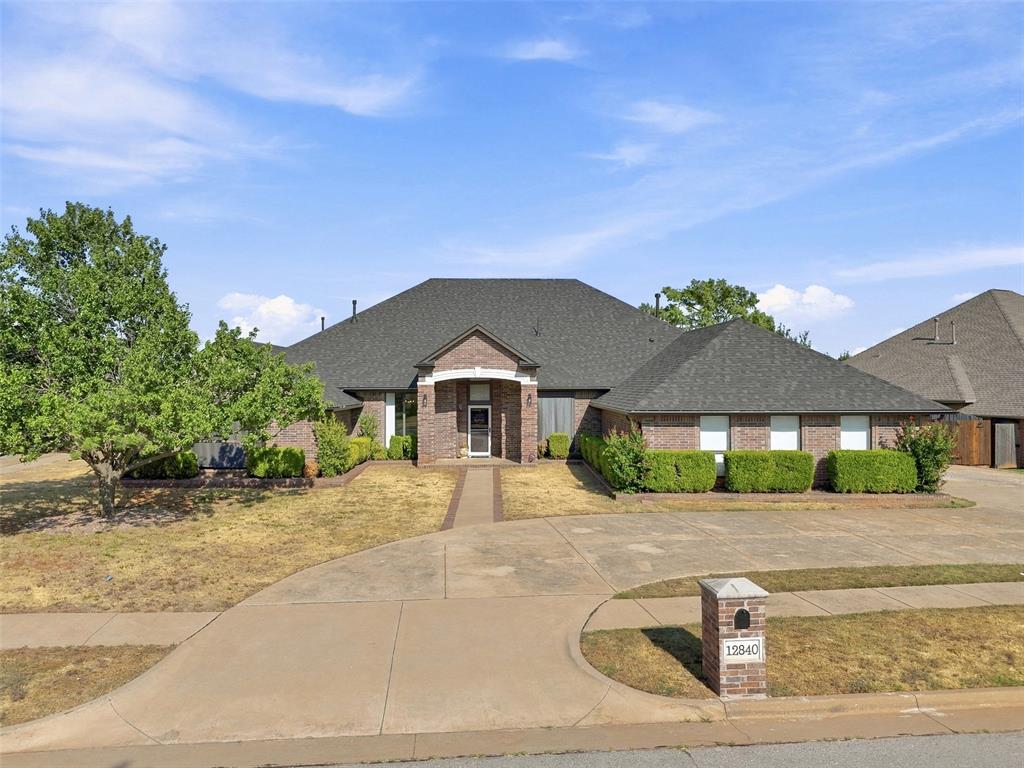 OPEN HOUSE TONIGHT, SUNDAY 9/13/26 2:00-4:00Welcome to this spacious 4-bedroom, 3-bath home in Oklahoma City. Conveniently located across the street from Francis Tuttle Technology Center and near Putnam City North High School. Built in 1999, this one-story home offers approximately 3,893 square feet on a nearly half-acre lot, providing room to spread out both inside and out.The functional floor plan features fresh interior paint, new carpet throughout, tile flooring, a fireplace, and a kitchen with tile countertops. The oversized 3-car garage offers ample storage and room to park three vehicles. Two HVAC systems serve the home; the north-side A/C was replaced approximately three years ago, and the south-side unit was serviced last summer. There are also two water heaters, including one in the garage that is approximately one year old.Major recent updates include a new roof and gutters approximately four months ago, recently painted exterior, and new glass in 10 windows installed by Duncan Glass. A sprinkler system serves both the front and back yards. With generous living space, a large lot, meaningful recent improvements, and convenient access to nearby education, shopping, dining, and major routes, this Oklahoma City home is ready for its next owner.