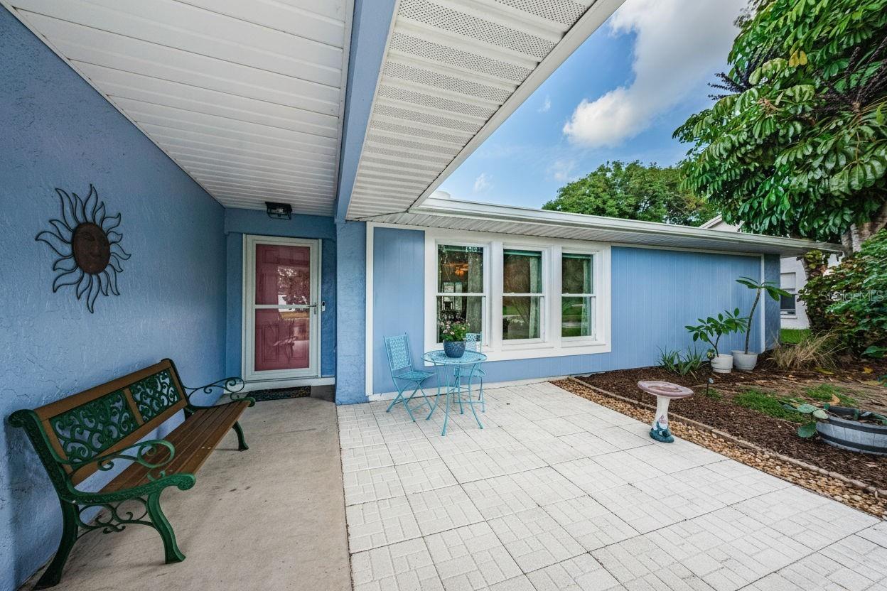 Looking for a 3/2/2 Pool home in desirable Dunedin? This one has an awesome split bedroom plan with 2 living areas. Plenty of room for everyone and perfect for entertaining around the pool. Lots of updates including; Roof 2024 HVAC 2018-19. Hot Water Heater 2026. Carpet 2026. Exterior paint 2024. Interior paint 2026. Large indoor laundry room. Oversized 2-car garage. Fenced yard with plenty of grass beyond the pool cage for activities and pets. Golf cart friendly area. Less than 5 min to Downtown Dunedin and 10 minutes from Honeymoon Island State Park. Come see what makes this one special.