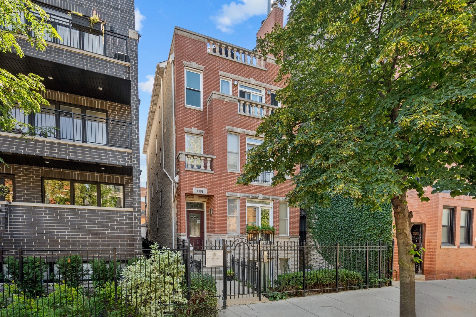 Wicker Park 2-bedroom, 2-bathroom condo nestled in a 3-unit building, located on a tree-lined street just off Division Street. This second-floor unit is filled with natural sunlight captured from East and West. The home has been freshly painted and offers oak hardwood flooring throughout, fireplace, open white kitchen with breakfast bar, in-unit laundry, walk-in closet, and private patio. Garage parking and a storage unit included. Enjoy an easy walk to transportation, boutiques, restaurants, coffee shops and more.