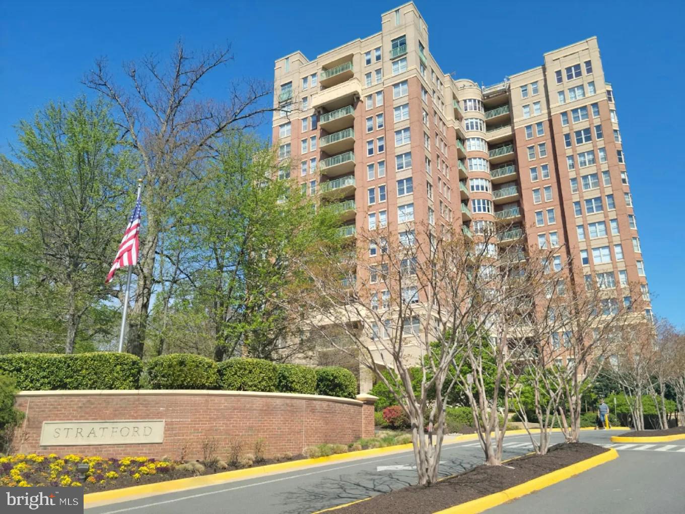 Rare opportunity to own a 3-bedroom, 3-bath residence on the 13th floor of Stratford House. Offering more than 2,100 square feet of living space, this spacious condo features a thoughtful floor plan with generous room sizes, an inviting foyer, expansive living and dining areas, and a separate den/office. New 7-inch-wide white oak hardwood floors throughout, fresh paint, new light fixtures, refreshed bathrooms, and a new hot water heater make this home move-in ready.Large windows fill the home with natural light and showcase elevated views overlooking Reston and Tysons. Step outside to the private terrace and enjoy morning sunrises, evening city lights, and panoramic views from a unique vantage point high above the surrounding area.The well-designed layout places the three bedrooms apart from one another, offering privacy and separation, with two featuring ensuite baths that provide the feel and flexibility of two primary suites. A third full bath serves the main living areas and third bedroom. A separate laundry room, abundant storage, two garage parking spaces, and two private storage units are additional features rarely found together in condominium living.Stratford House residents enjoy concierge service, a fitness center, outdoor pool, community room, secure building access, and a convenient location near the Silver Line Metro, Reston Town Center, Whole Foods, Wegmans, Harris Teeter, CVS, restaurants, shopping, and the W&OD Trail.