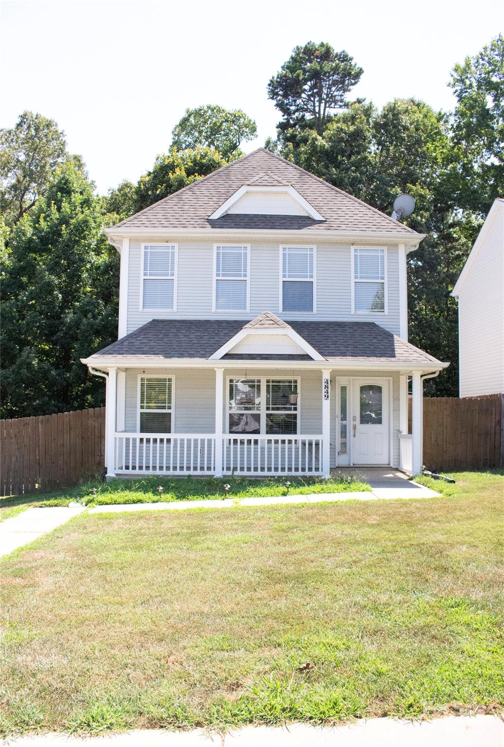 This spacious 3BR/2.5BA home offers over 1,400 sq ft of comfortable living space with a versatile layout. The main level features a mix of wood and tile flooring, while the second floor includes both carpet and wood. Enjoy the convenience of city water, city sewer, and an all-electric setup. The fenced backyard is perfect for pets, play, or relaxing outdoors. This is a great opportunity for buyers looking for value and potential. Conveniently located between vibrant Downtown Concord and Downtown Kannapolis, you'll have easy access to shopping, dining, and entertainment. With a little updating, this home can be transformed into your dream space. Don’t miss out on this incredible opportunity!