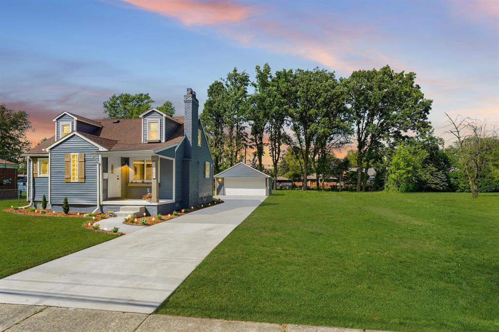 Welcome to your dream Cape Cod style home nestled steps from the shores on a near HALF ACRE LOT! Neighborhood is AMAZING! This modern gem is one you don't want to miss! Looking for custom finishes? Look no further! This home features custom craftsmanship with wood trims such as white oak, a brand new kitchen with white shaker cabinets, with award winning color choices, stella quartz countertops, natural and recessed lighting throughout, plus MORE. The exterior showcases a ton of land with a massive garage, custom landscaping, plus more. The home is updated from top to bottom with a finished basement with a large living area, a work from home office space, a full bathroom, laundry room, bedroom. Newer roof, waterproofing system, and updated mechanicals! Come on in and make it yours!